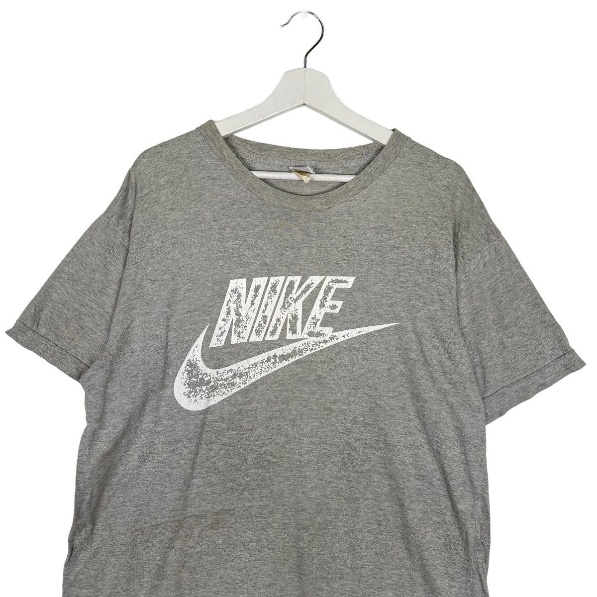 Nike 🔥 VINTAGE NIKE SWOOSH GREY TAG Size US L / EU 52-54 / 3 - 3 Thumbnail