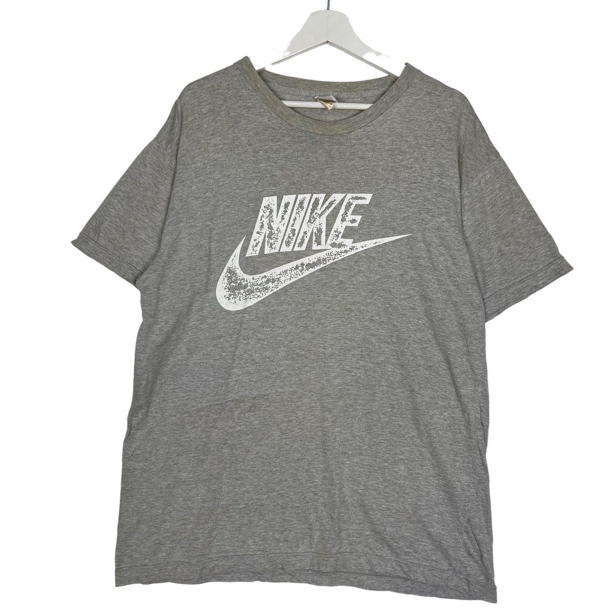 Nike 🔥 VINTAGE NIKE SWOOSH GREY TAG Size US L / EU 52-54 / 3 - 1 Thumbnail