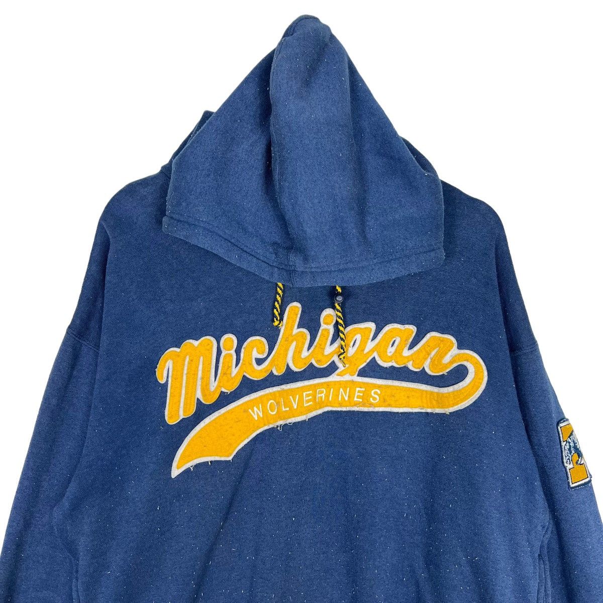 NFL × Vintage 🔥 VINTAGE MICHIGAN WOLVERINES HOODIES BIG LOGO Size US L / EU 52-54 / 3 - 2 Thumbnail