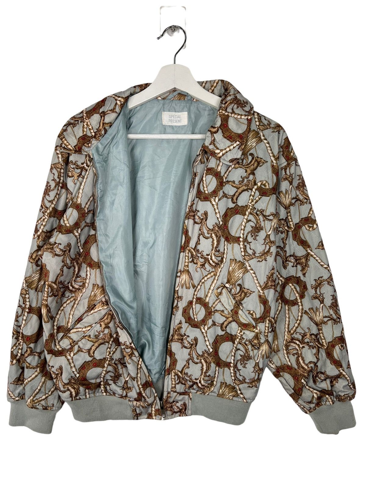 Japanese Brand 🔥 VINTAGE JAPANESE LUXURY SPECIAL PRESENT BOMBER STYLE Size US M / EU 48-50 / 2 - 6 Thumbnail
