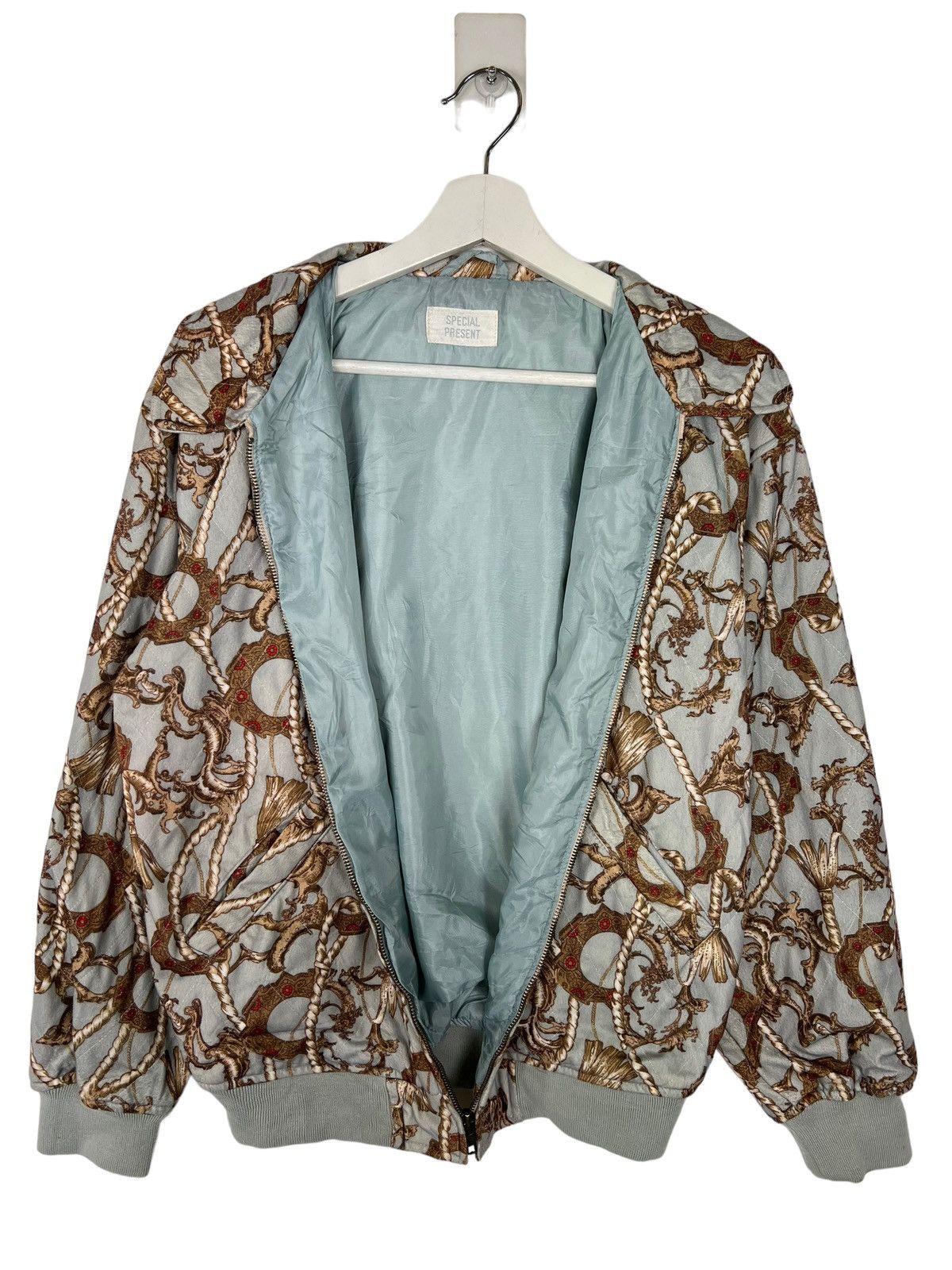Japanese Brand 🔥 VINTAGE JAPANESE LUXURY SPECIAL PRESENT BOMBER STYLE Size US M / EU 48-50 / 2 - 7 Thumbnail