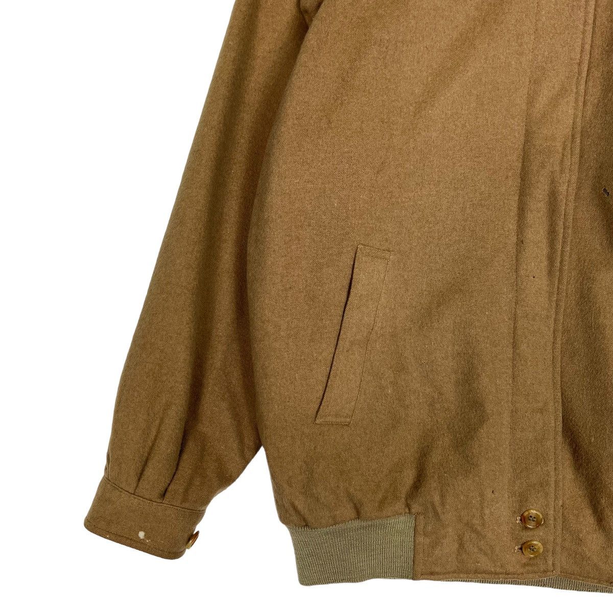 Burberry 🔥 VINTAGE BURBERRYS WOOL ALPACA NOVA CHECK G9 BOMBER JACKET Size US M / EU 48-50 / 2 - 3 Thumbnail