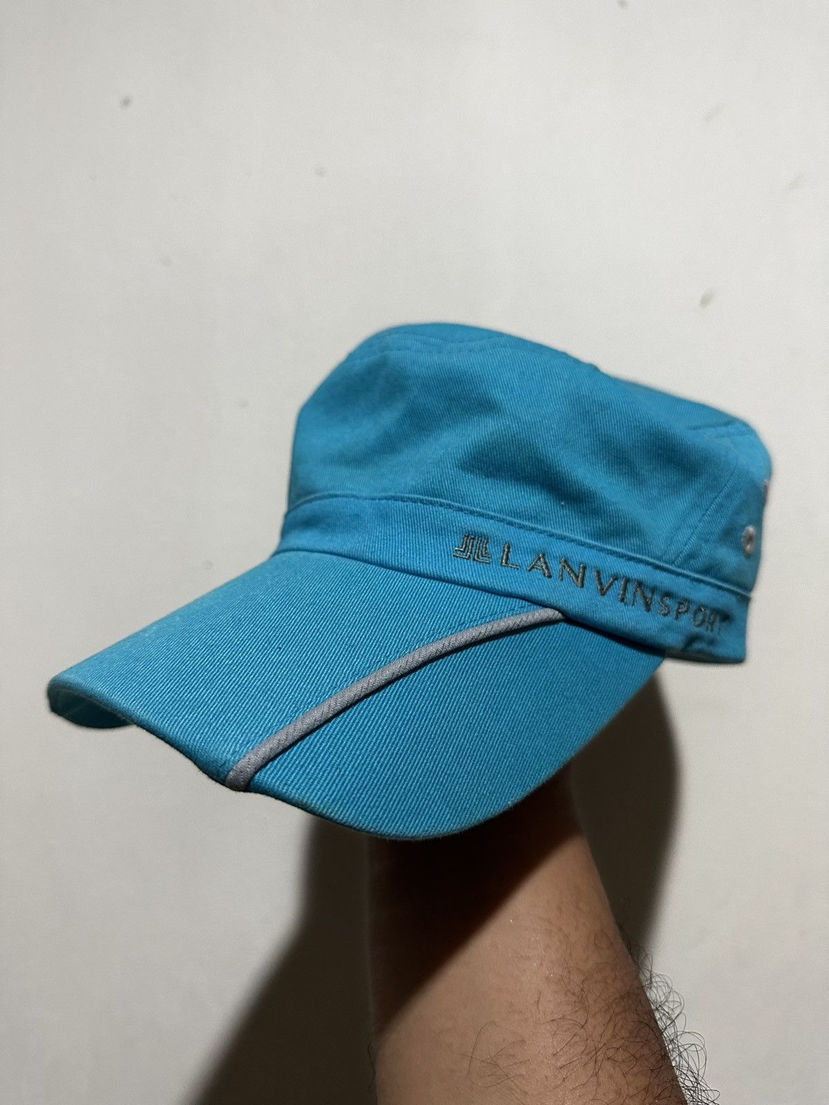 Lanvin 🔥Vintage🔥 Lanvin Sport Army Active Hat Size ONE SIZE - 1 Thumbnail