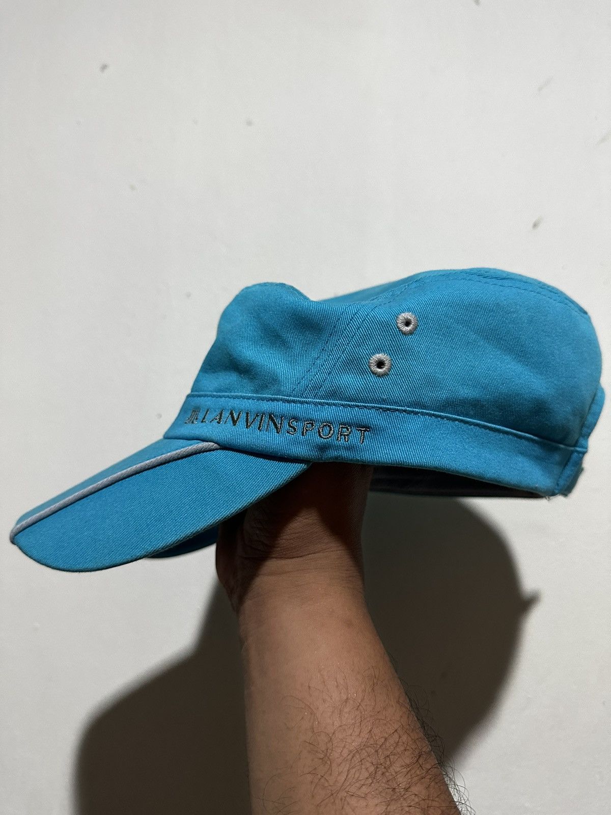 Lanvin 🔥Vintage🔥 Lanvin Sport Army Active Hat Size ONE SIZE - 3 Thumbnail