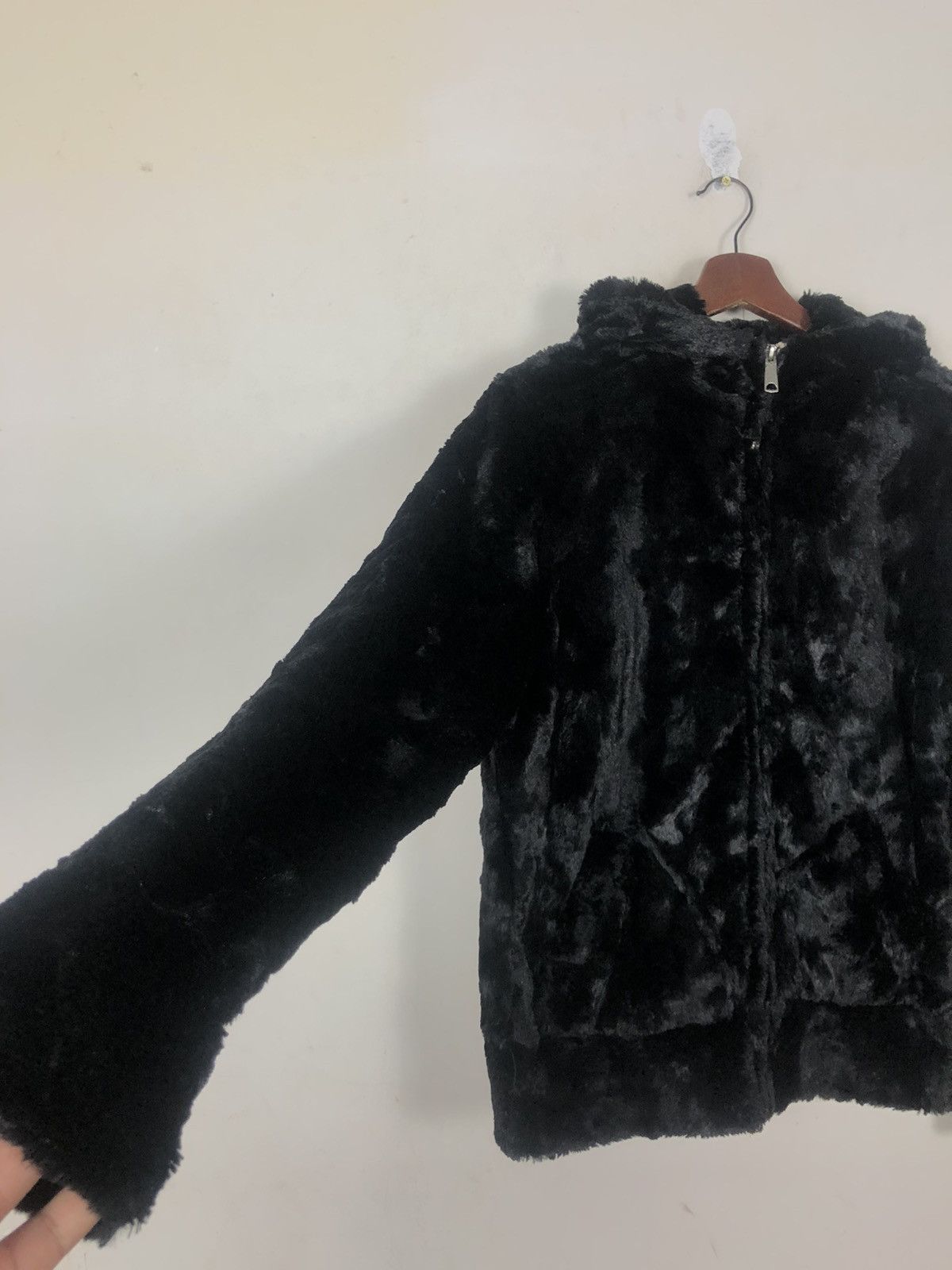 American Rag US Rags Fur Black Jacket Talon Zipper Size US M / EU 48-50 / 2 - 3 Thumbnail