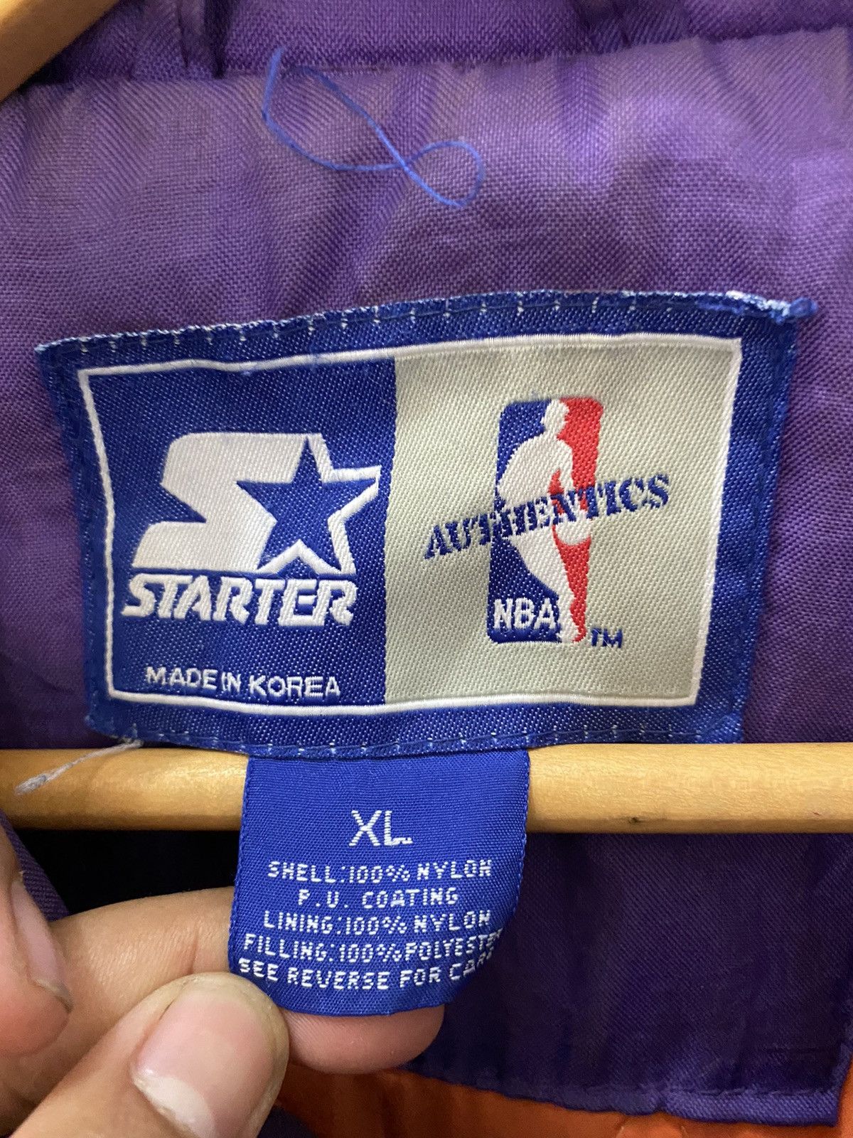 NBA × Starter × Vintage VINTAGE NBA STATER SUNS TEAM JACKET Size US XL / EU 56 / 4 - 10 Thumbnail