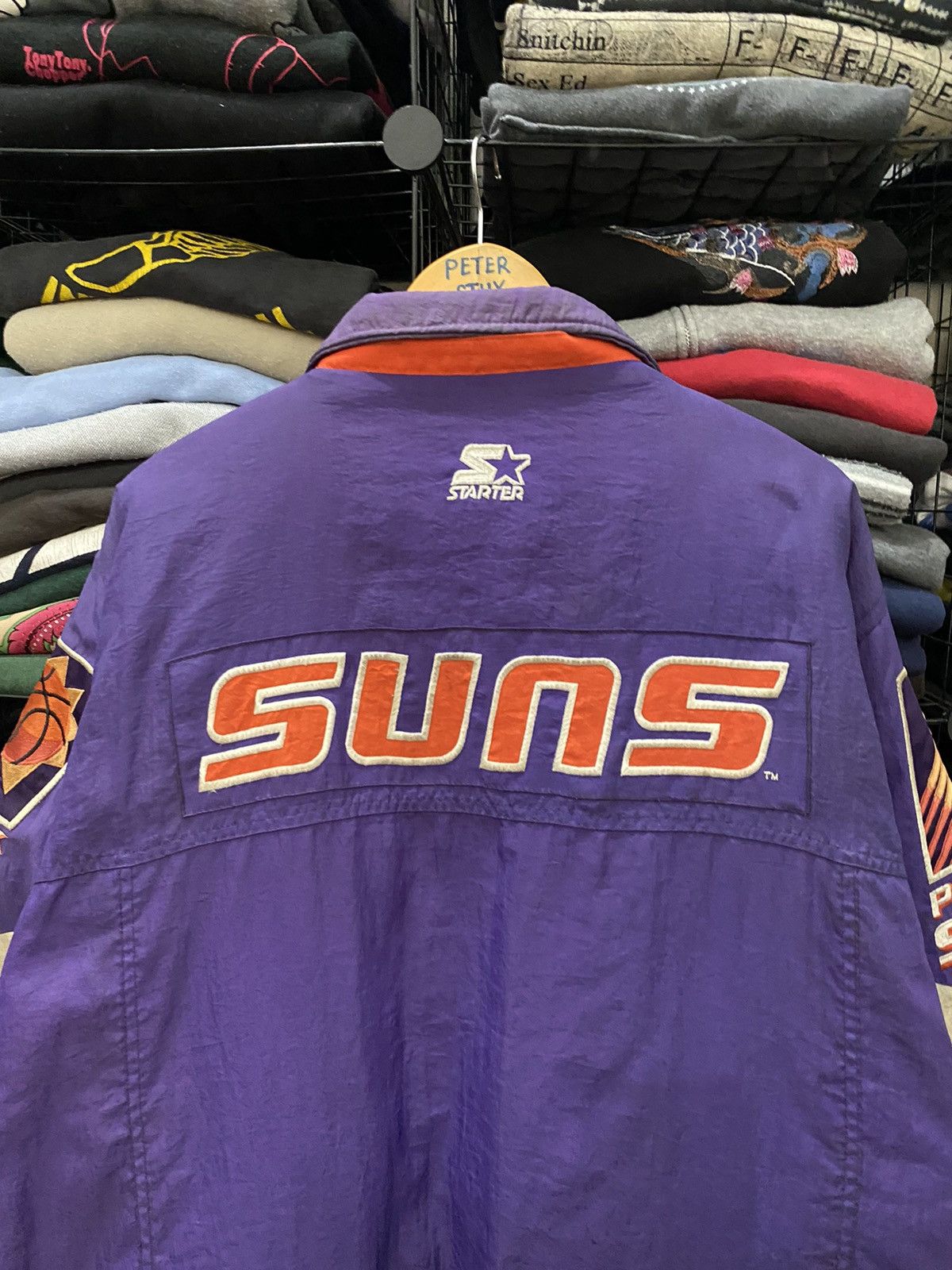 NBA × Starter × Vintage VINTAGE NBA STATER SUNS TEAM JACKET Size US XL / EU 56 / 4 - 4 Thumbnail