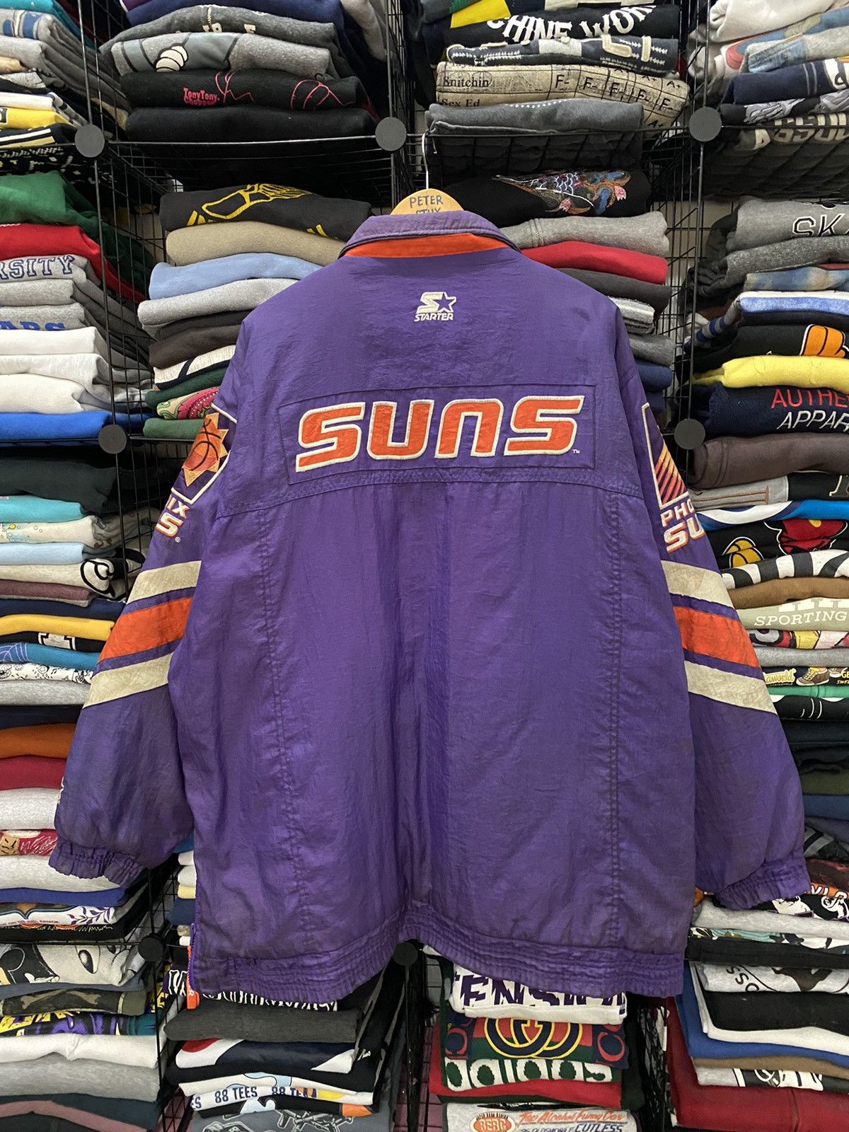 NBA × Starter × Vintage VINTAGE NBA STATER SUNS TEAM JACKET Size US XL / EU 56 / 4 - 2 Thumbnail