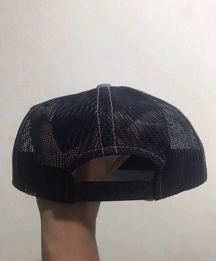 Von Dutch 🔥Vintage🔥Swarovski Denim Trucked Hat Size ONE SIZE - 4 Thumbnail