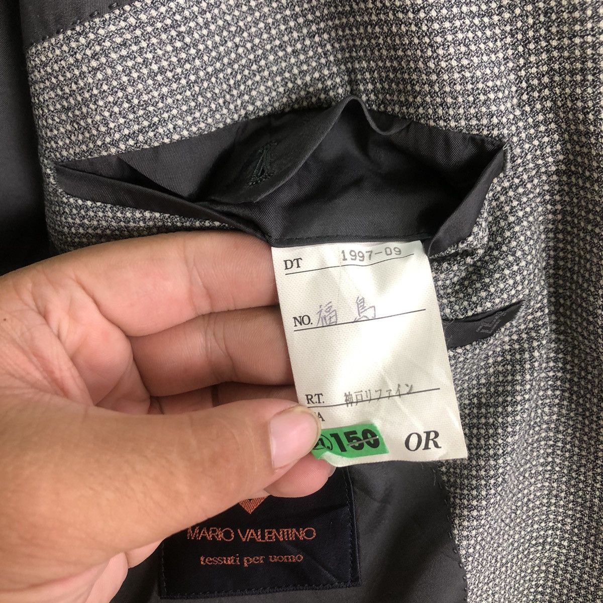 Japanese Brand Mario Valentino Double Breast Grey Casual Coat Size US M / EU 48-50 / 2 - 9 Thumbnail