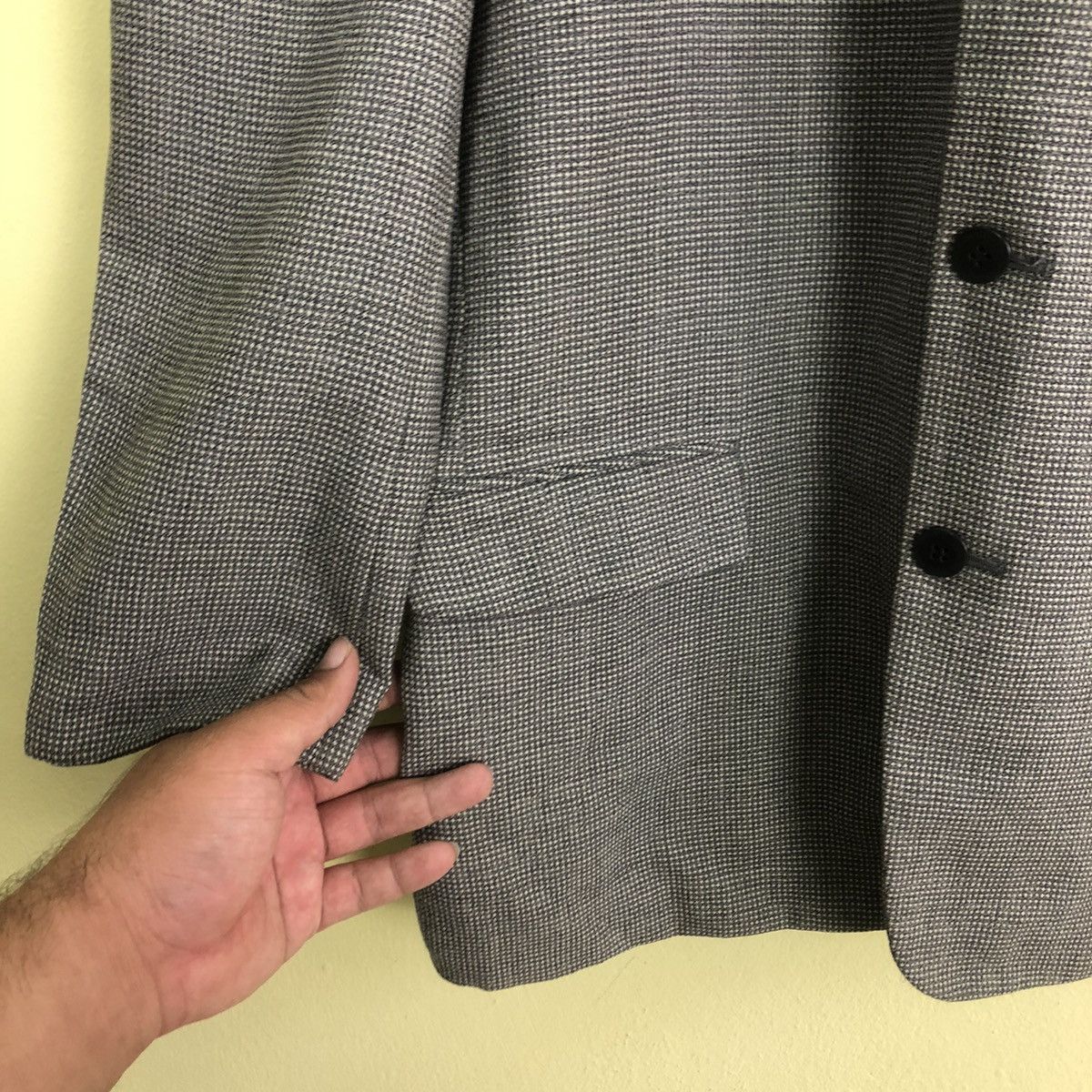 Japanese Brand Mario Valentino Double Breast Grey Casual Coat Size US M / EU 48-50 / 2 - 4 Thumbnail