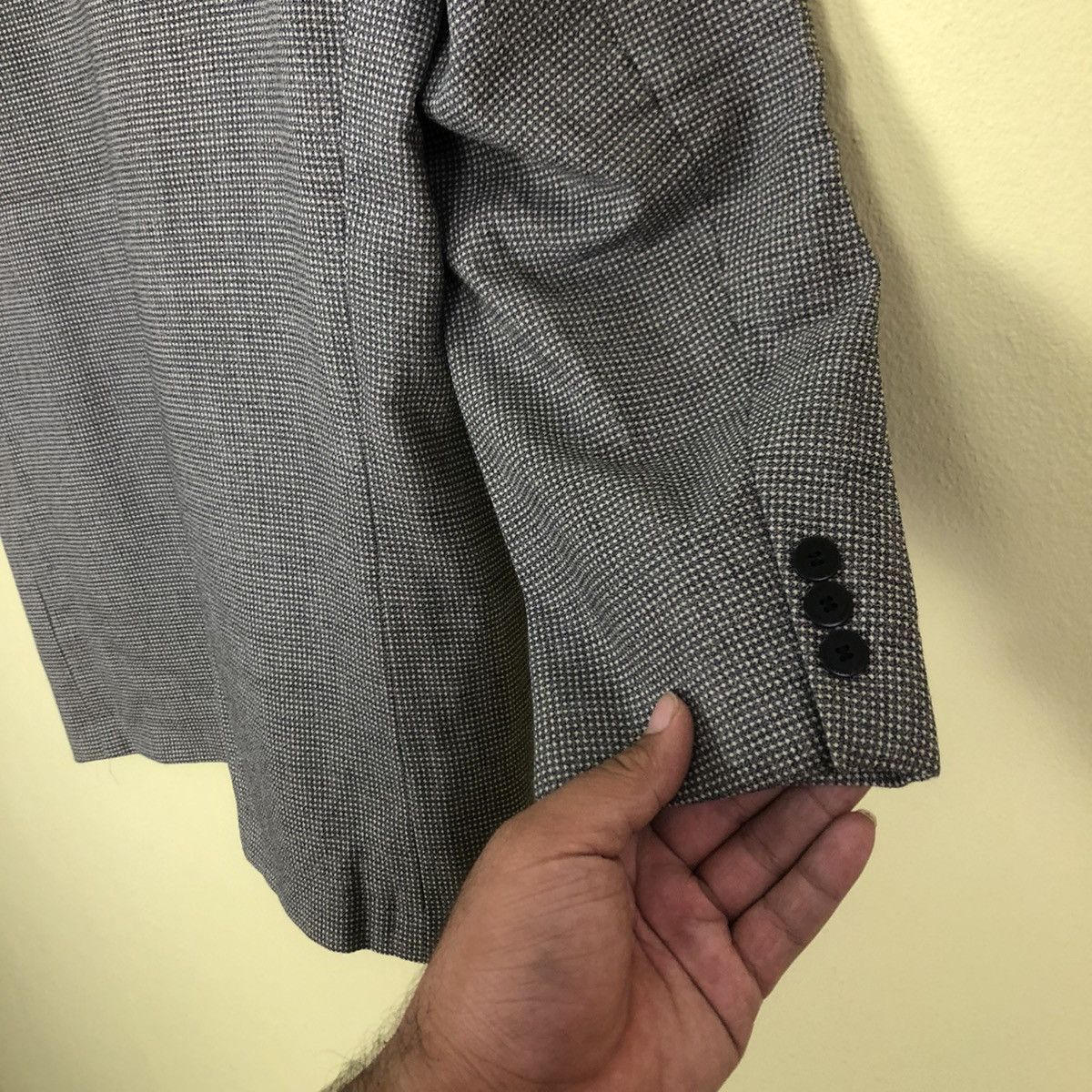 Japanese Brand Mario Valentino Double Breast Grey Casual Coat Size US M / EU 48-50 / 2 - 8 Thumbnail