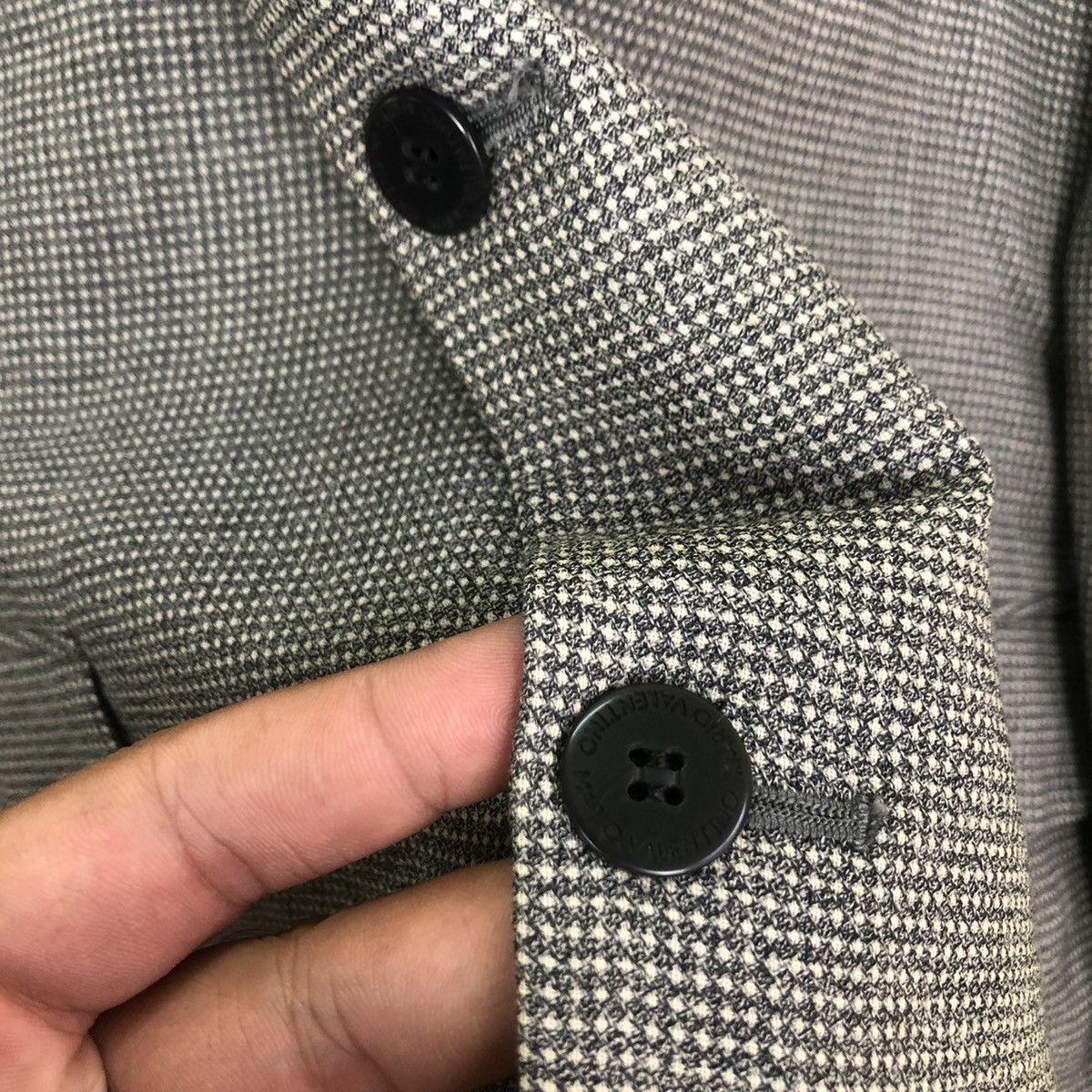 Japanese Brand Mario Valentino Double Breast Grey Casual Coat Size US M / EU 48-50 / 2 - 6 Thumbnail