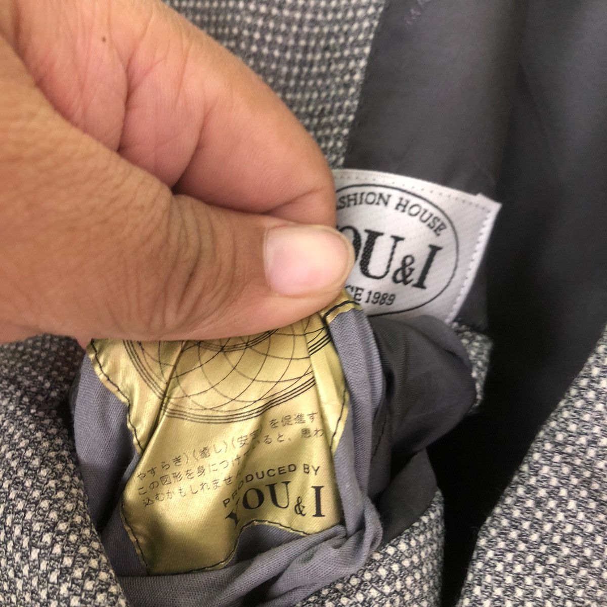 Japanese Brand Mario Valentino Double Breast Grey Casual Coat Size US M / EU 48-50 / 2 - 10 Thumbnail