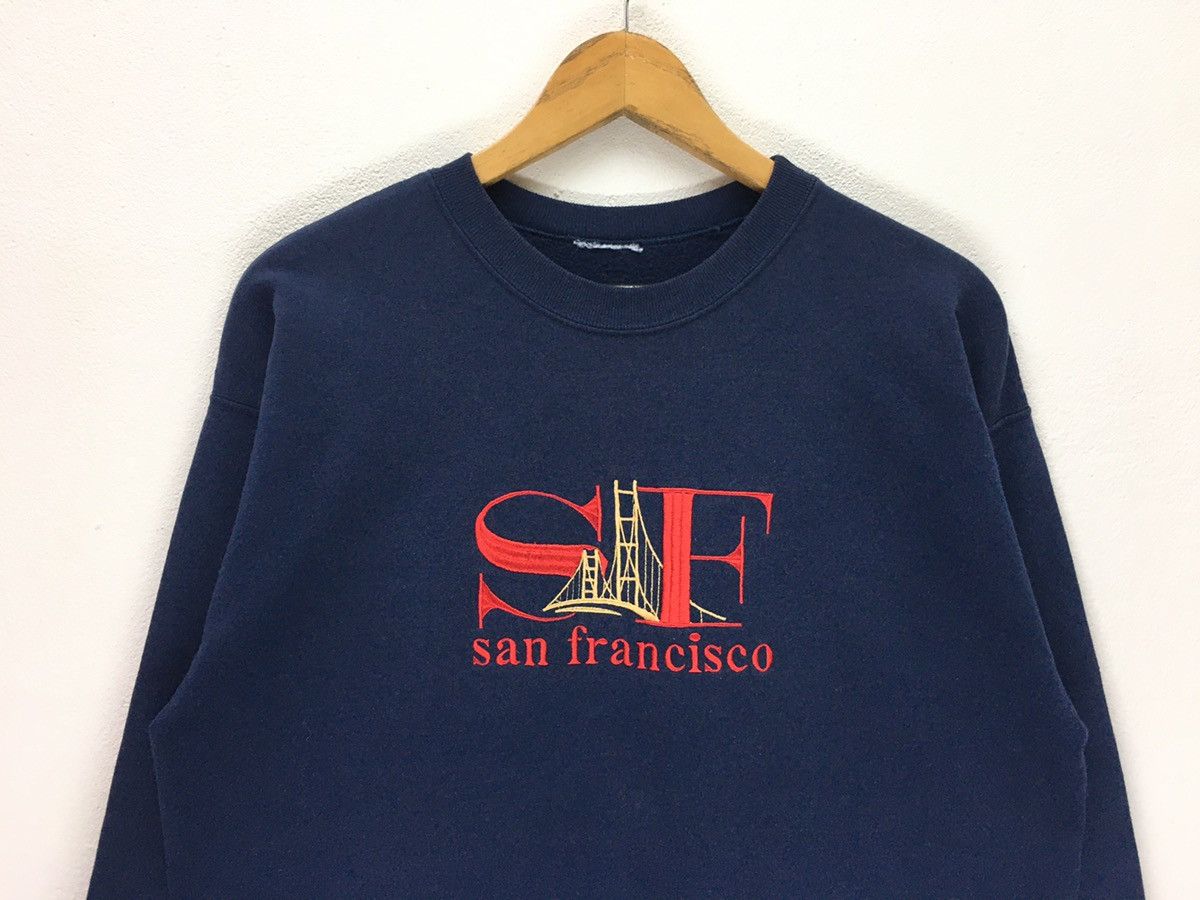 Sports Specialties × Vintage Vintage SF San Francisco Big Logo Sweatshirt Size US M / EU 48-50 / 2 - 2 Thumbnail
