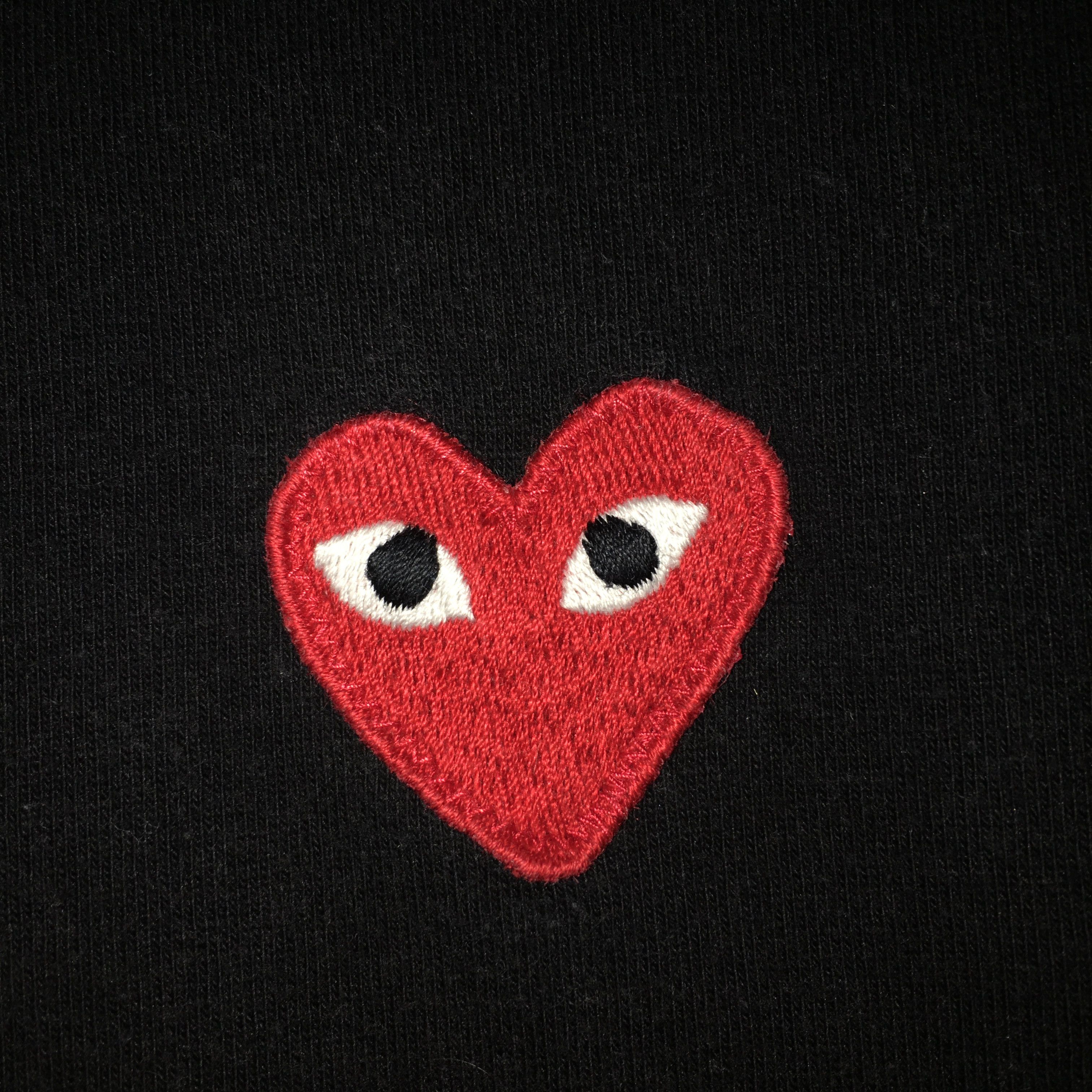 Comme des Garcons PLAY Comme Des Garcons CDG PLAY Womens Black T-Shirt Size S Size S / US 4 / IT 40 - 3 Thumbnail