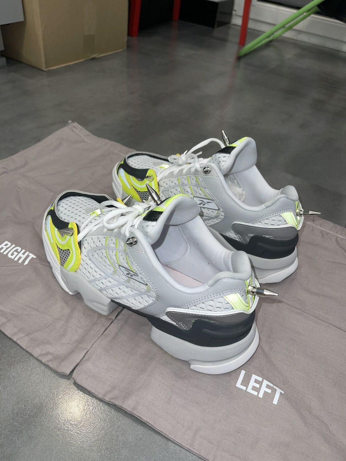 Vetements !DS! SS19 Vetements Spike Runner 400 Low-Top Sneakers