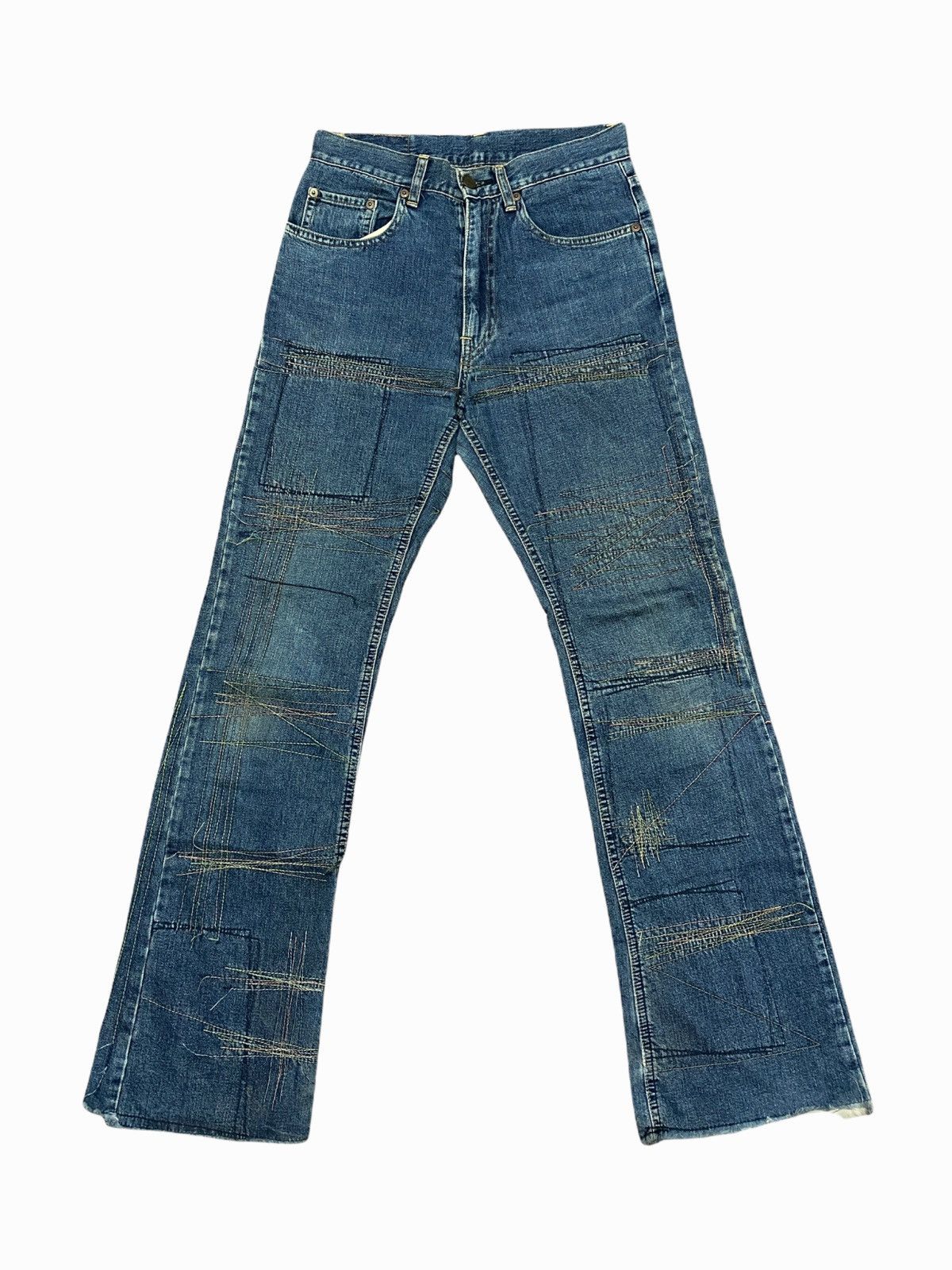 Hysteric Glamour × Japanese Brand Hysteric glamour patchwork zigzag hype luxury designer Size US 28 / EU 44 - 1 Thumbnail