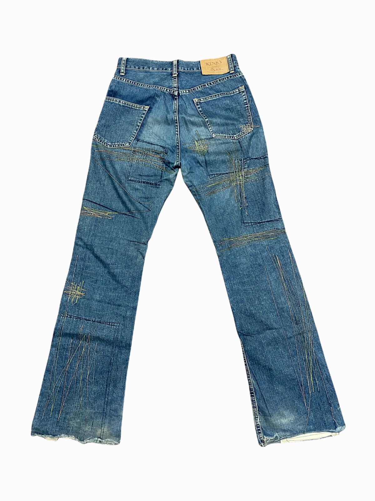 Hysteric Glamour × Japanese Brand Hysteric glamour patchwork zigzag hype luxury designer Size US 28 / EU 44 - 2 Thumbnail