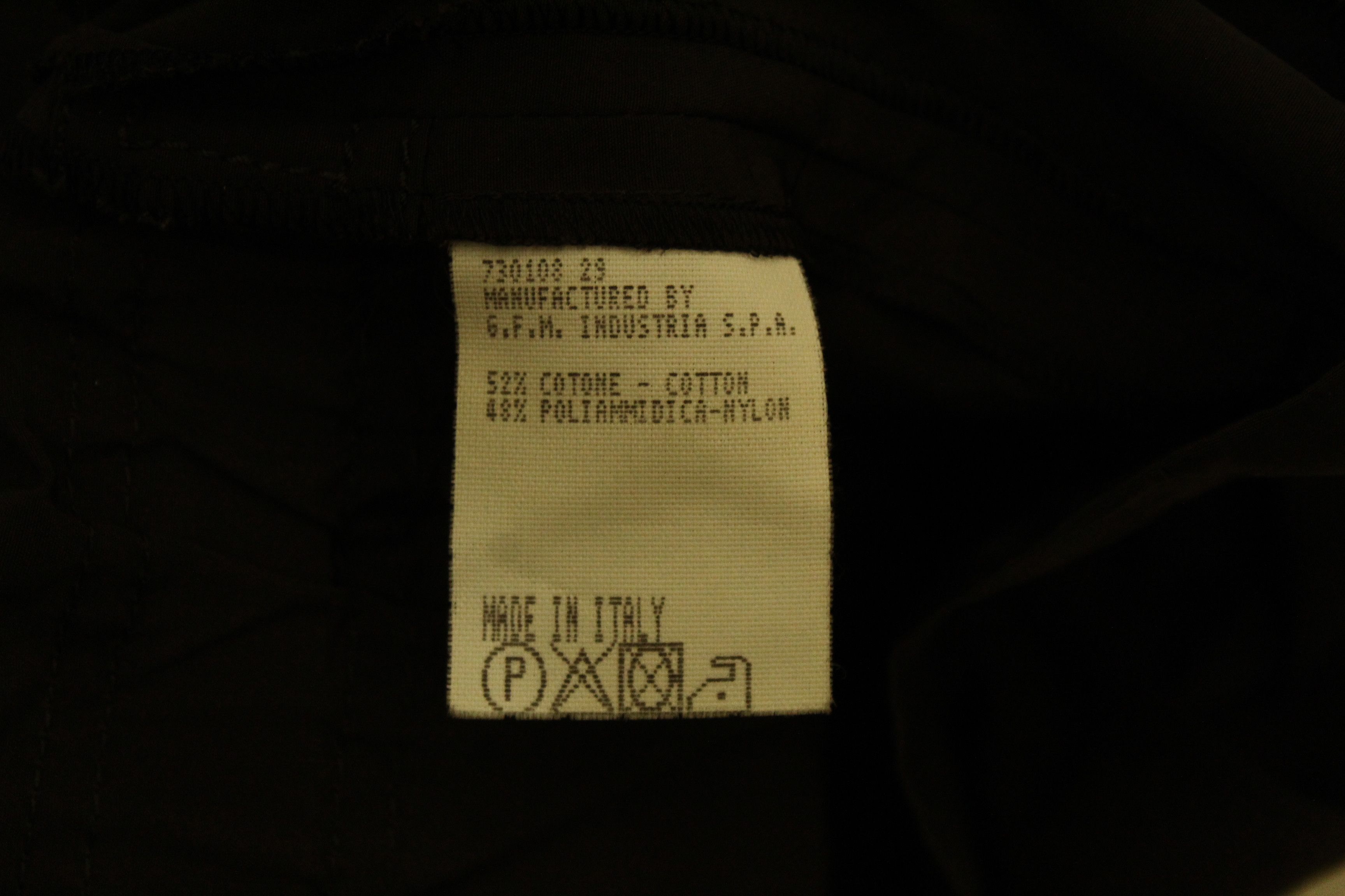 Hache Hache Italy Lightweight Cotton Nylon Zip Vest Size M / US 6-8 / IT 42-44 - 6 Thumbnail