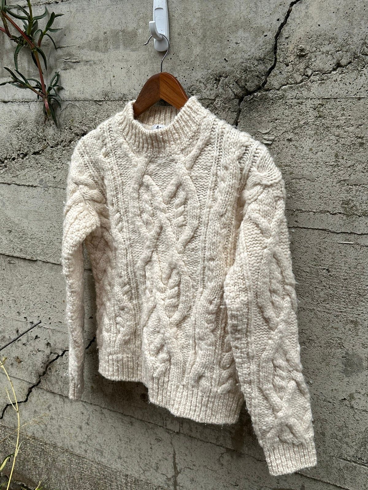 Pre-owned Acne Studios Grail  Italian Peele Chunky Sweater In Multicolor