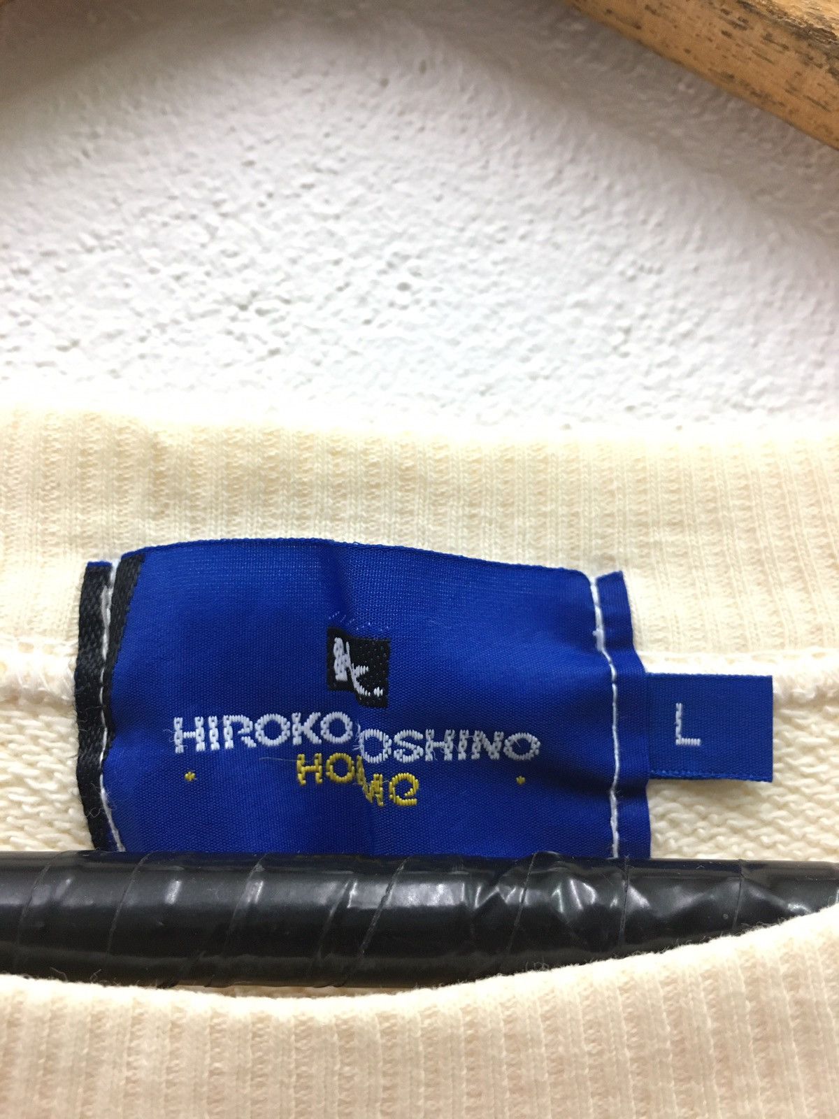 Hiroko Koshino Homme × Japanese Brand × Michiko Koshino London Vintage Hiroko Koshino Homme Sweatshirt Size US L / EU 52-54 / 3 - 7 Thumbnail