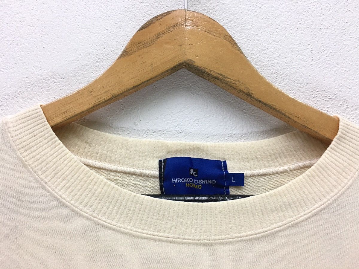 Hiroko Koshino Homme × Japanese Brand × Michiko Koshino London Vintage Hiroko Koshino Homme Sweatshirt Size US L / EU 52-54 / 3 - 6 Thumbnail