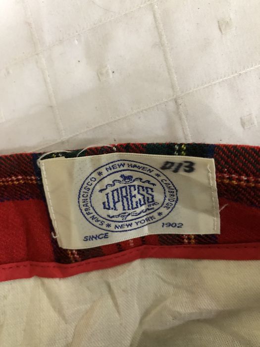 J. Press Vintage J press Plaid Tartan Wool Pant | Grailed