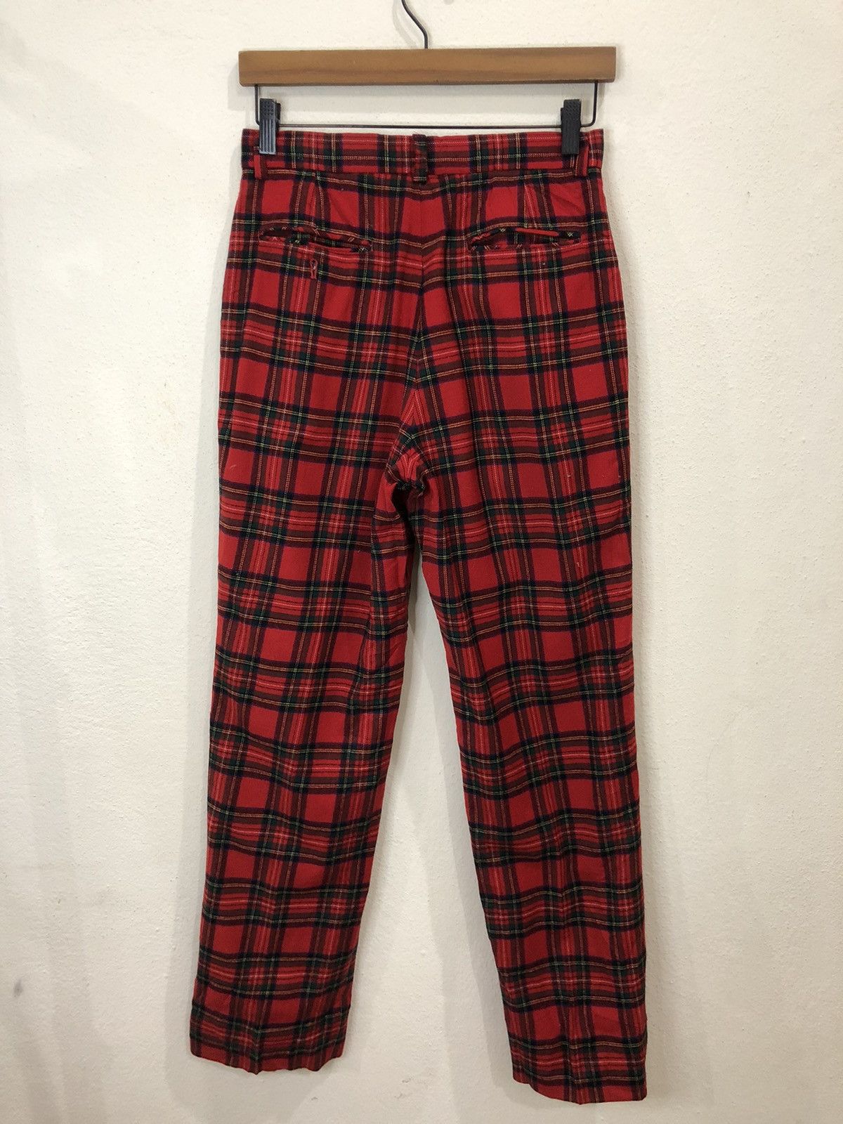 Seditionaries Vintage J press Plaid Tartan Wool Pant Size US 28 / EU 44 - 5 Thumbnail
