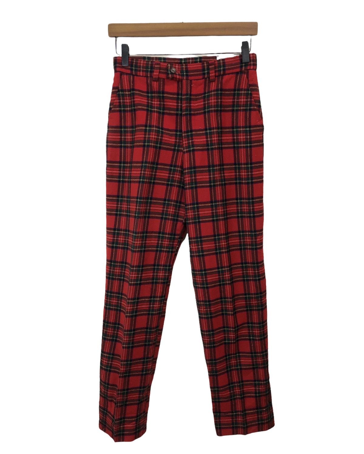 Seditionaries Vintage J press Plaid Tartan Wool Pant Size US 28 / EU 44 - 1 Thumbnail