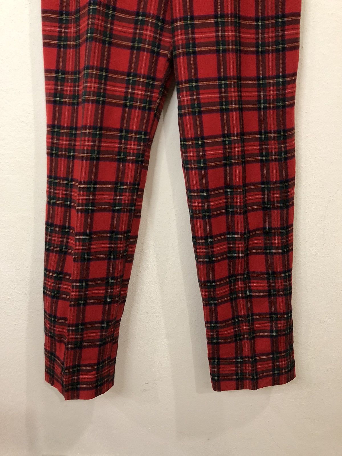 Seditionaries Vintage J press Plaid Tartan Wool Pant Size US 28 / EU 44 - 4 Thumbnail