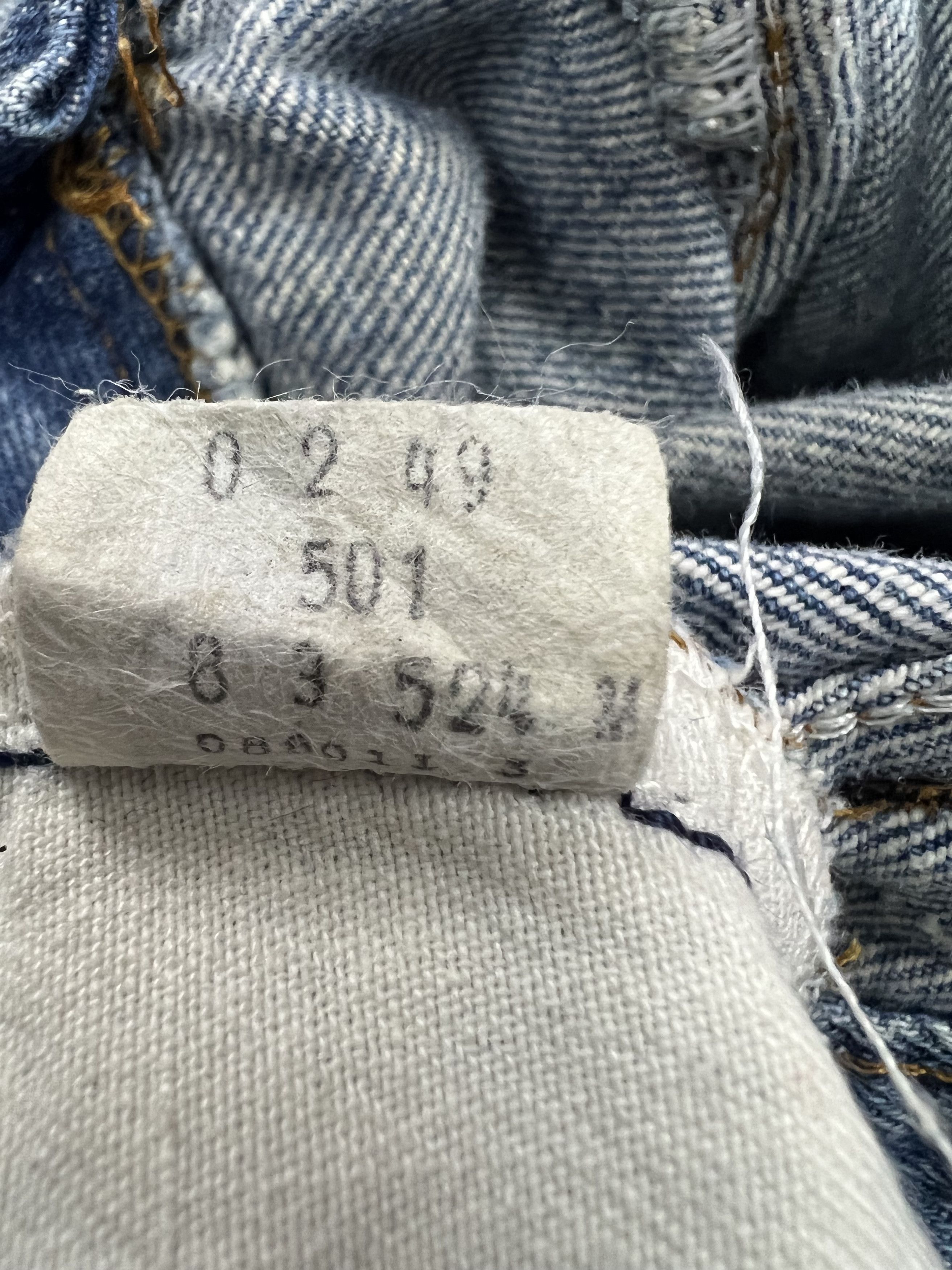 Levi's × Vintage Distressed 80s LEVIS 501 Jeans Size US 28 / EU 44 - 8 Thumbnail