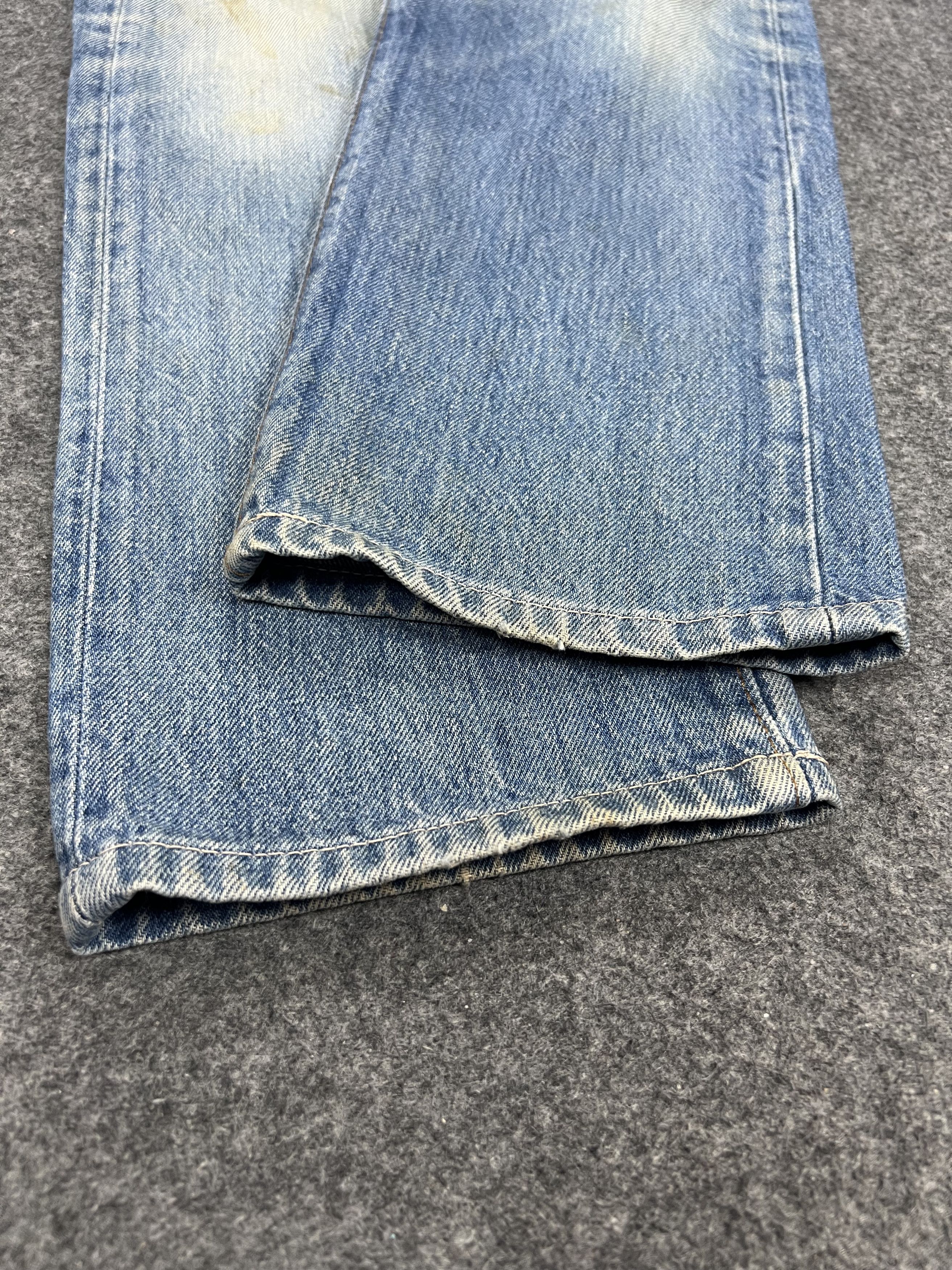 Levi's × Vintage Distressed 80s LEVIS 501 Jeans Size US 28 / EU 44 - 11 Thumbnail