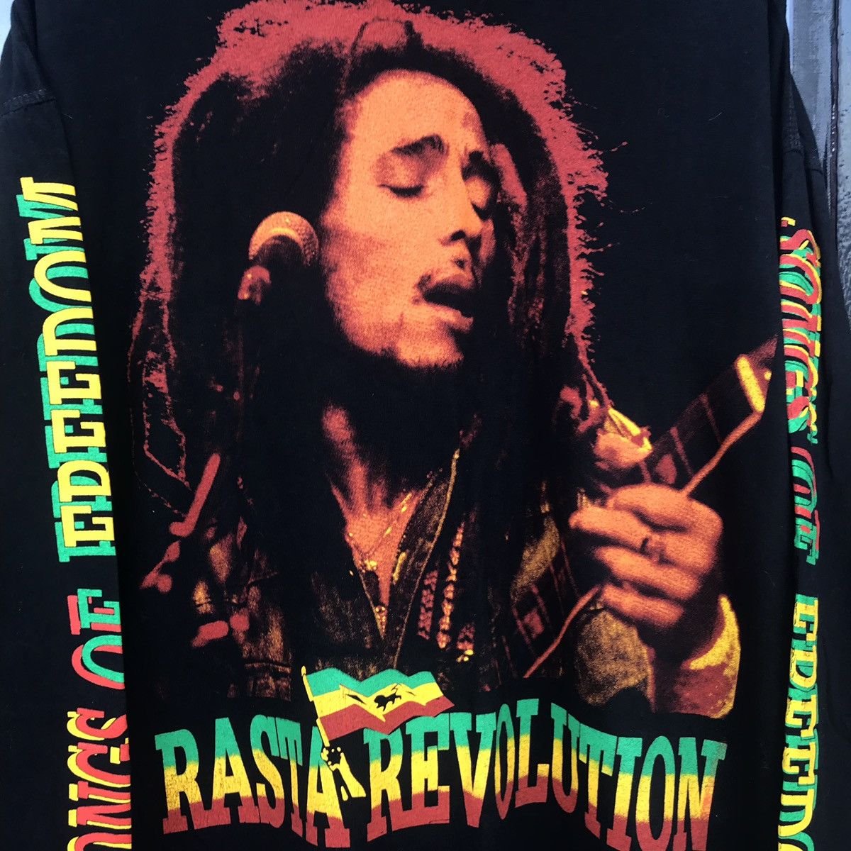 Bob Marley Bob Marley Song Of Freedom Bootleg Tee 90s Size US XL / EU 56 / 4 - 4 Thumbnail