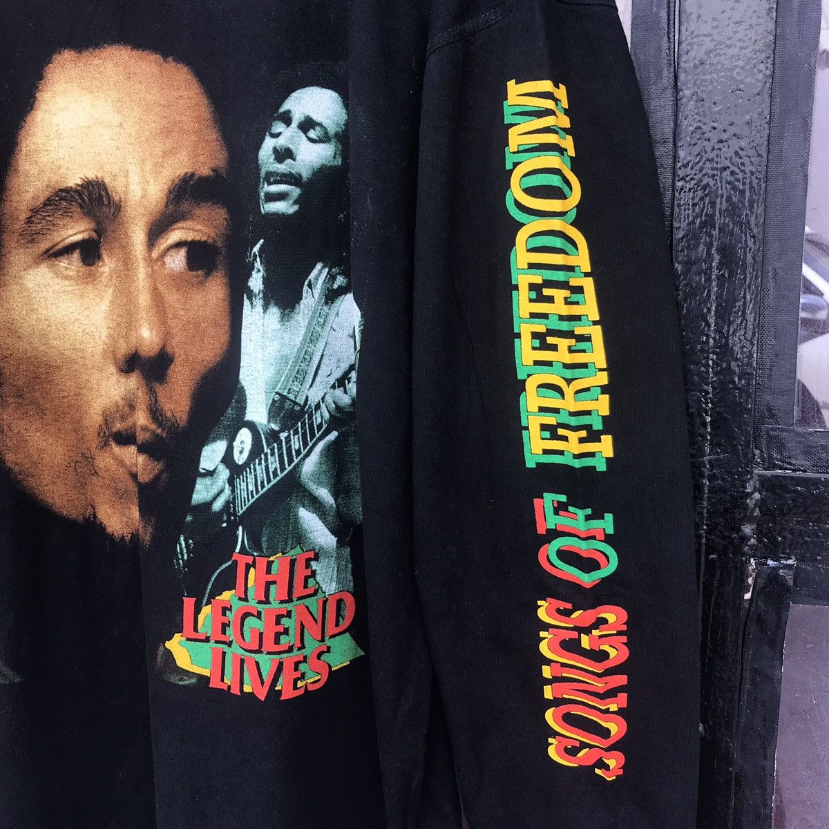 Bob Marley Bob Marley Song Of Freedom Bootleg Tee 90s Size US XL / EU 56 / 4 - 3 Thumbnail