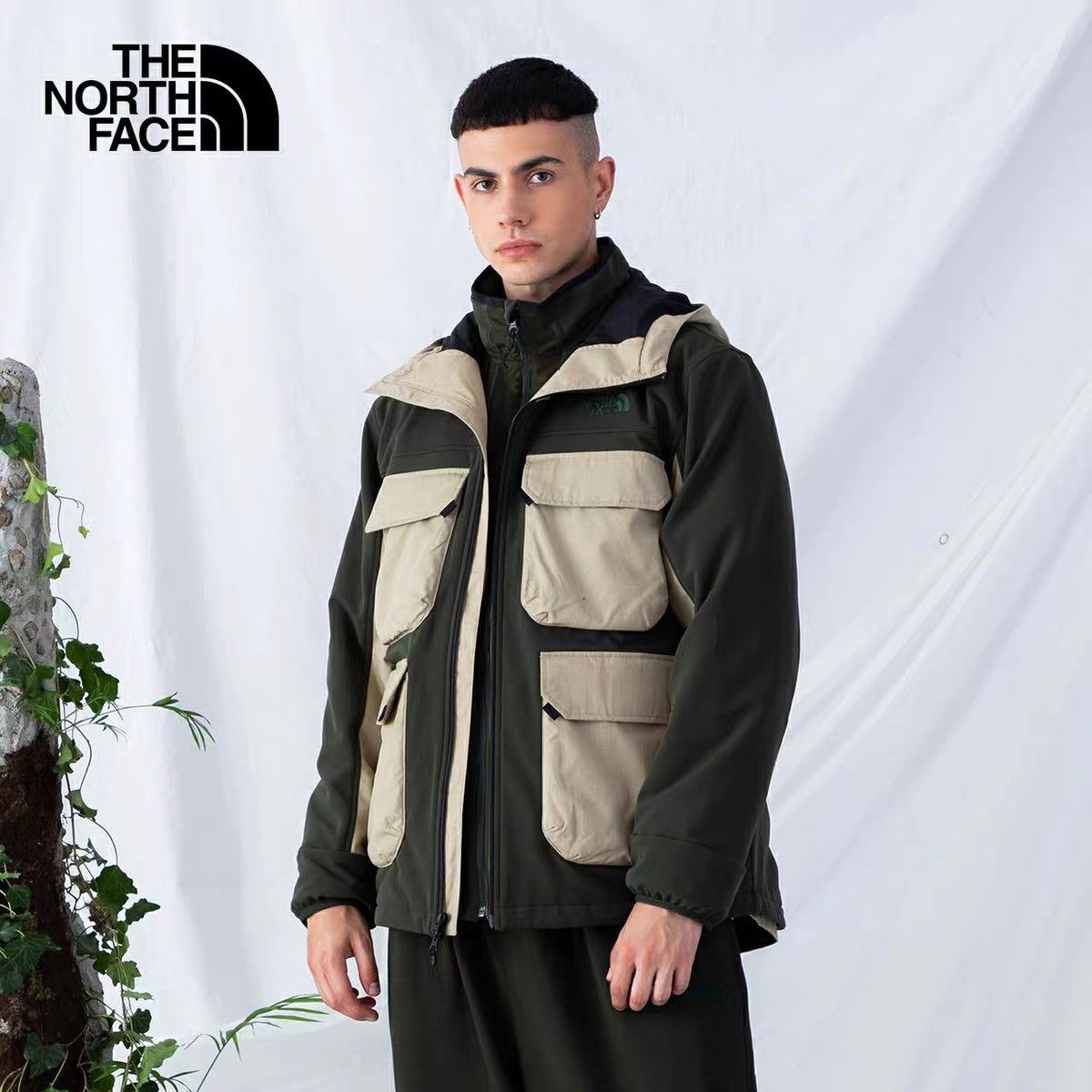 Kazuki Kuraishi × The North Face Urban Exploration M D6 Fleece Full Zip Green/Khaki Size US M / EU 48-50 / 2 - 2 Thumbnail