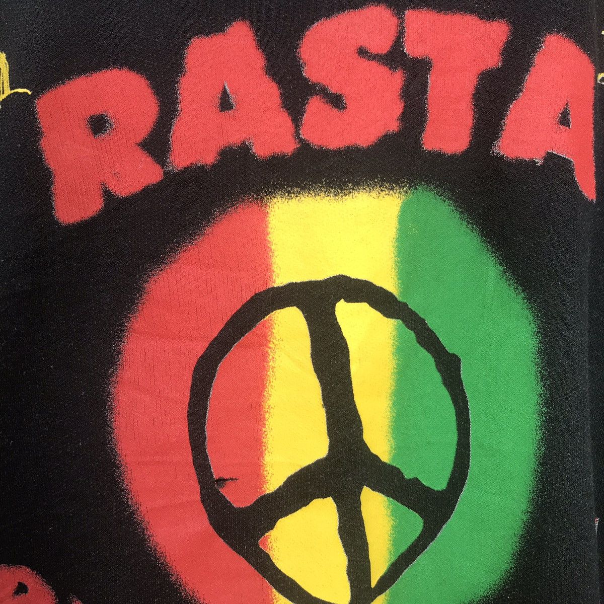 Rap Tees Bob Marley Rasta Revolution Hoodie Bootleg 90s Size US XL / EU 56 / 4 - 4 Thumbnail