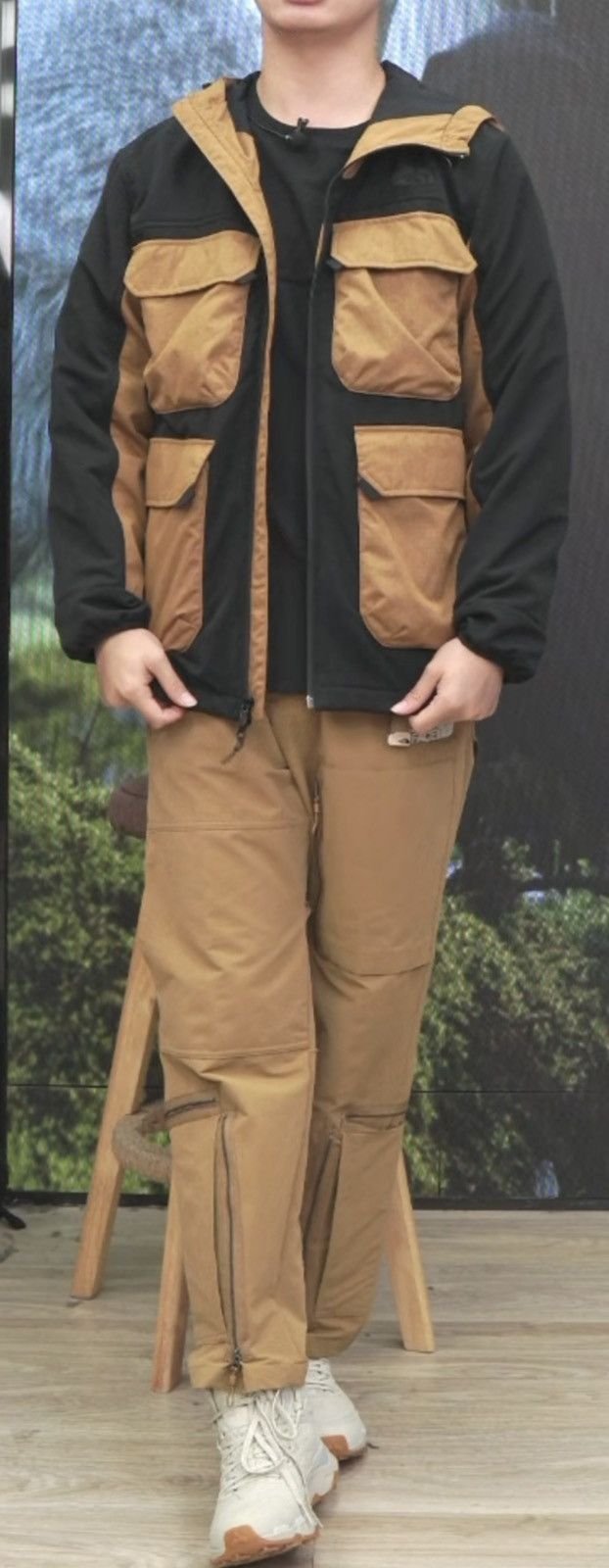 Kazuki Kuraishi × The North Face Urban Exploration M D6 Fleece Full Zip Black/Khaki Size US M / EU 48-50 / 2 - 8 Thumbnail