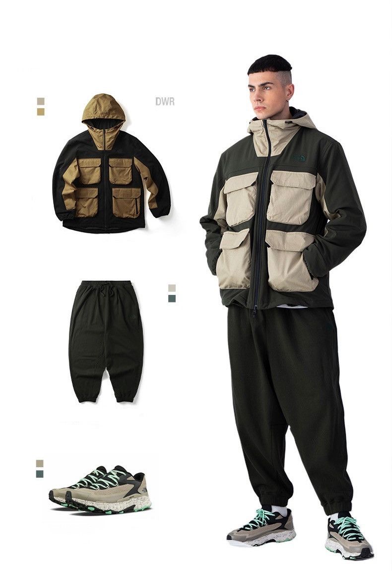 Kazuki Kuraishi × The North Face Urban Exploration M D6 Fleece Full Zip Black/Khaki Size US M / EU 48-50 / 2 - 7 Thumbnail