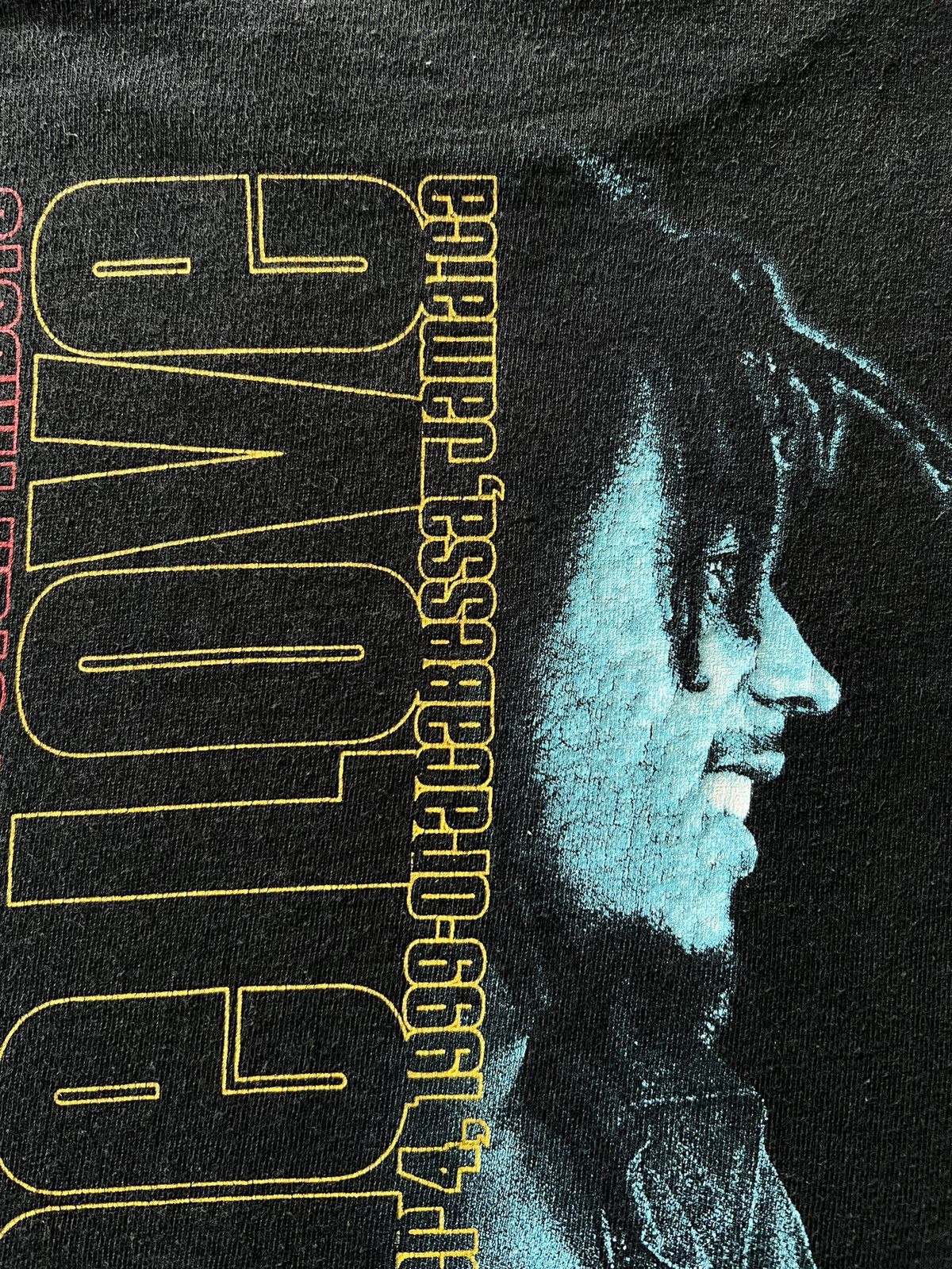Band Tees Vintage 90s Bob Marley One Love Jamaica Zion Black Tee Size US L / EU 52-54 / 3 - 10 Thumbnail