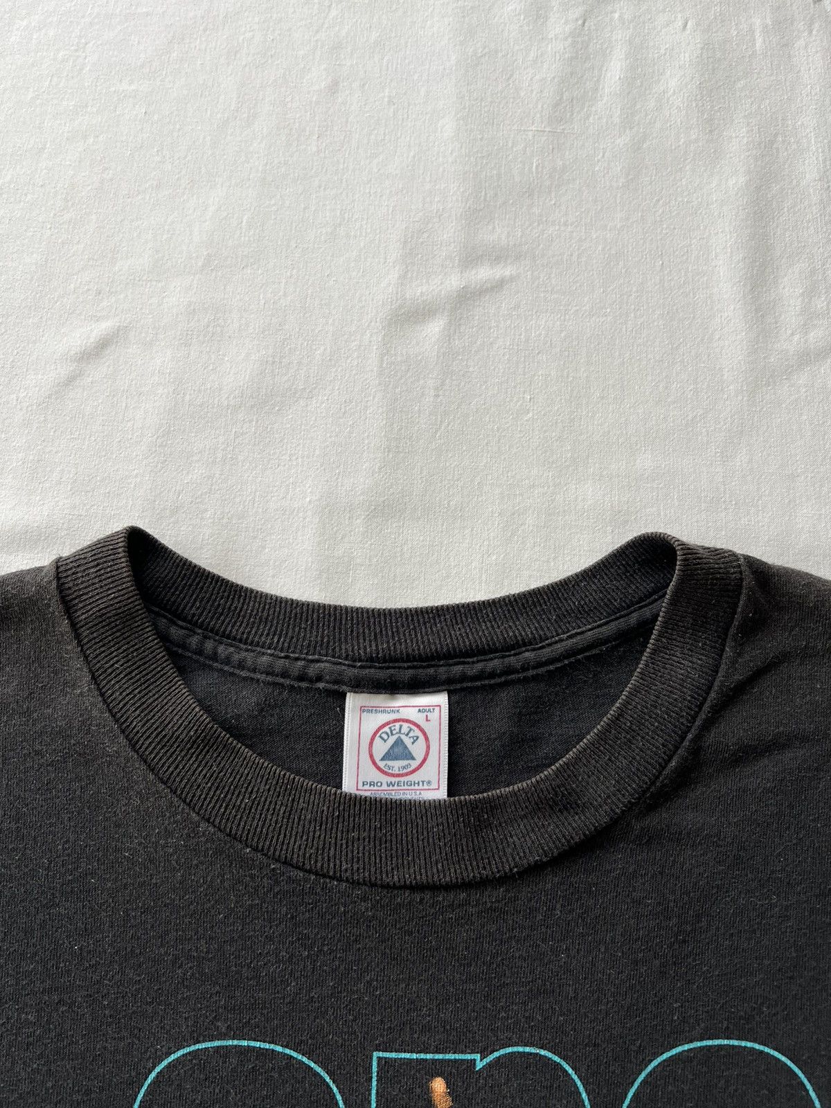 Band Tees Vintage 90s Bob Marley One Love Jamaica Zion Black Tee Size US L / EU 52-54 / 3 - 6 Thumbnail