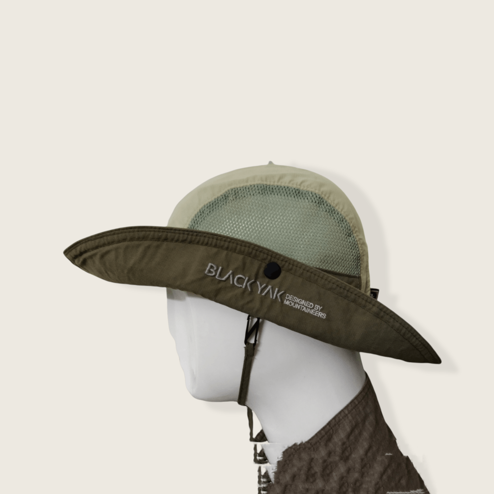 BLACKYAK × Vintage VINTAGE BLACK YAK WIDE FLAP VISOR OUTDOOR HAT Size ONE SIZE - 5 Thumbnail