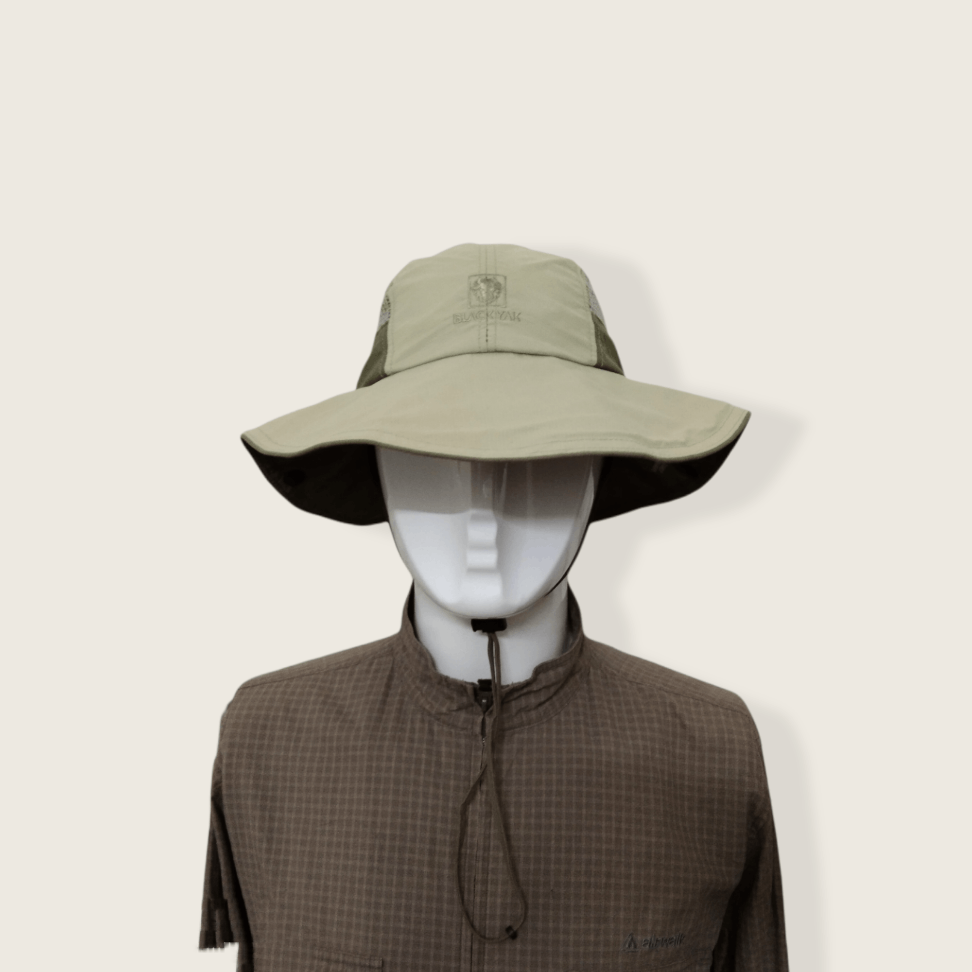 BLACKYAK × Vintage VINTAGE BLACK YAK WIDE FLAP VISOR OUTDOOR HAT Size ONE SIZE - 3 Thumbnail