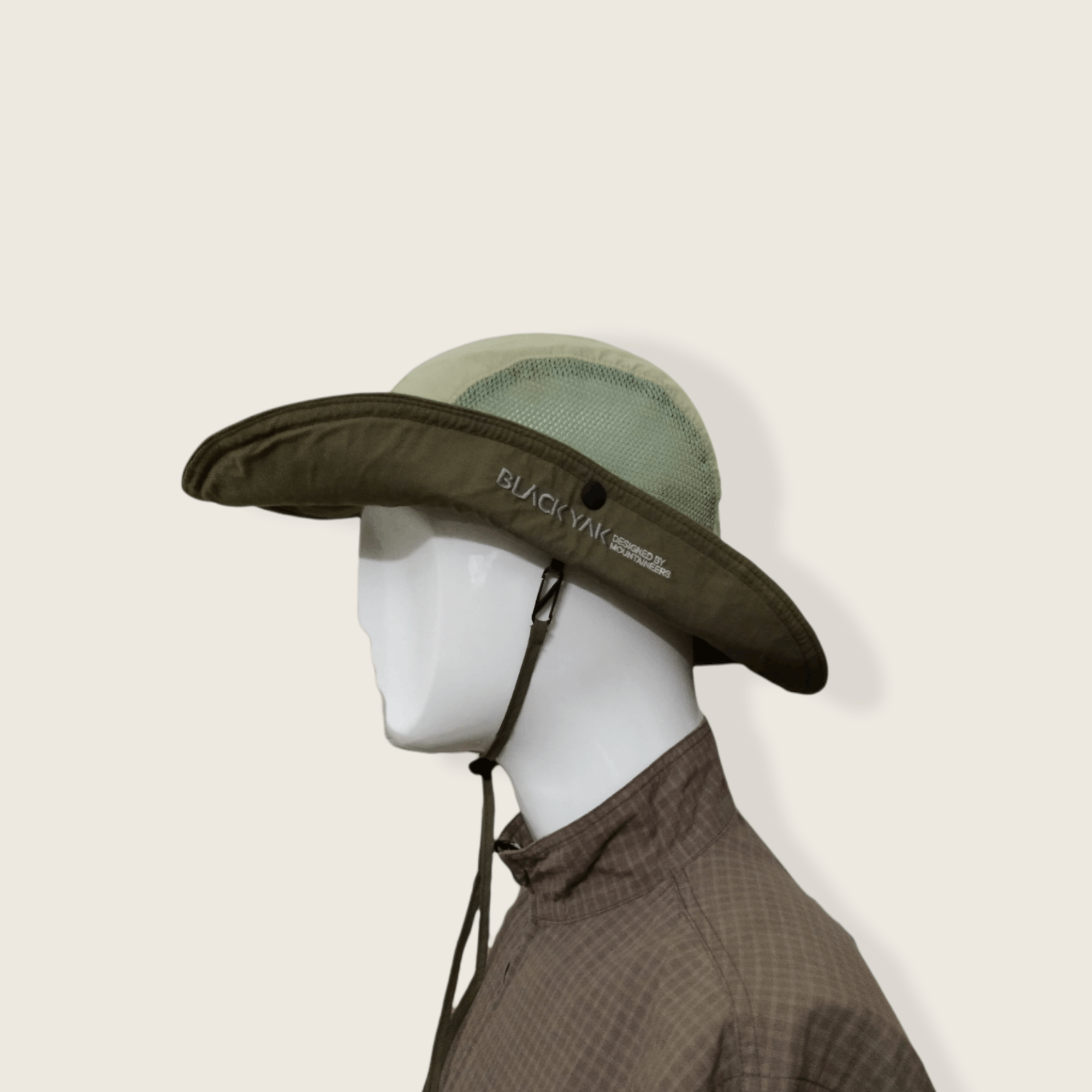 BLACKYAK × Vintage VINTAGE BLACK YAK WIDE FLAP VISOR OUTDOOR HAT Size ONE SIZE - 4 Thumbnail