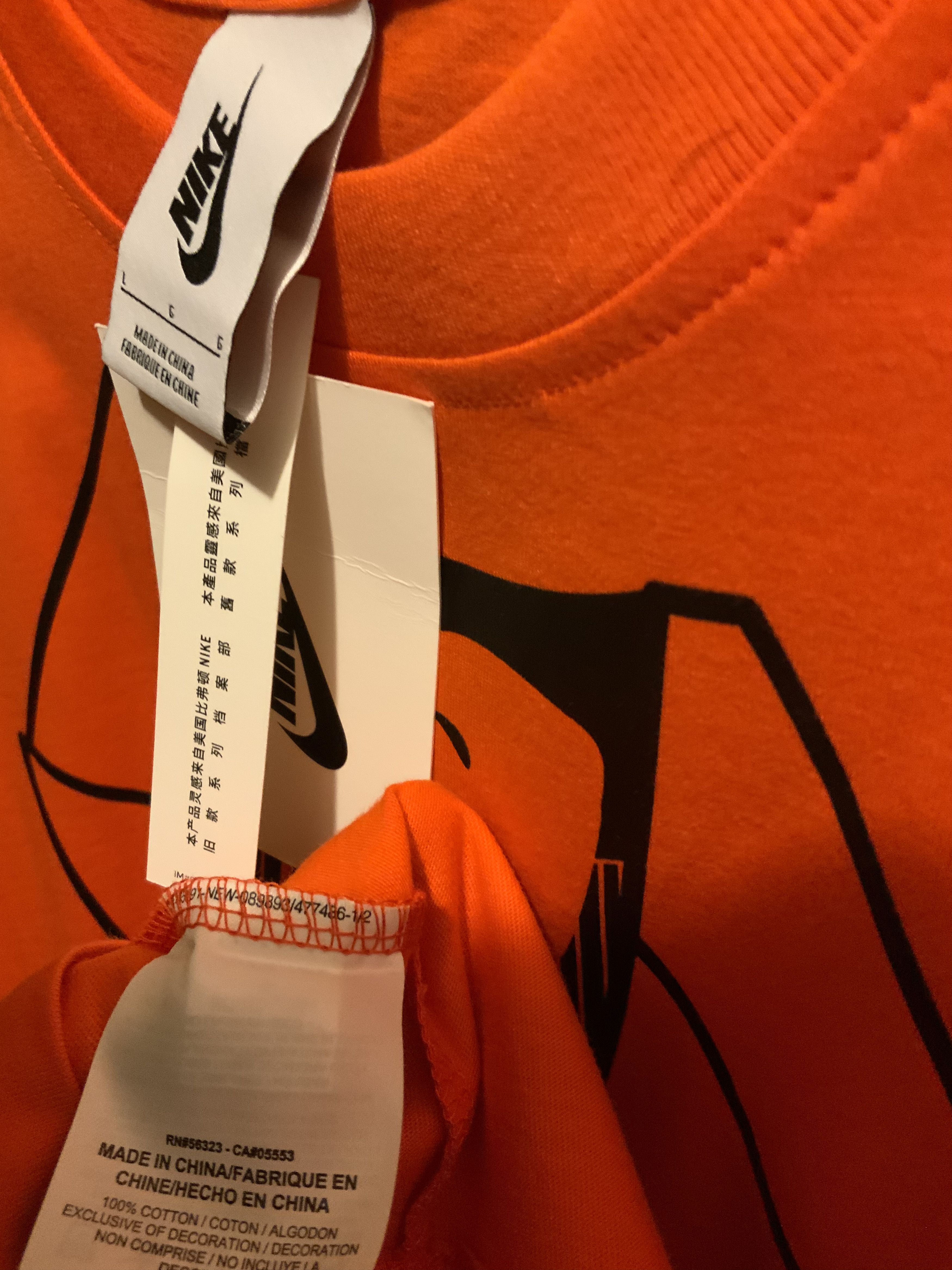 Nike × Off-White Nike X Off White Tuxedo T-Shirt Size US L / EU 52-54 / 3 - 8 Thumbnail