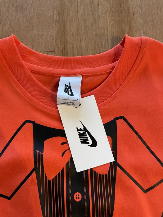 Nike tuxedo tee on sale