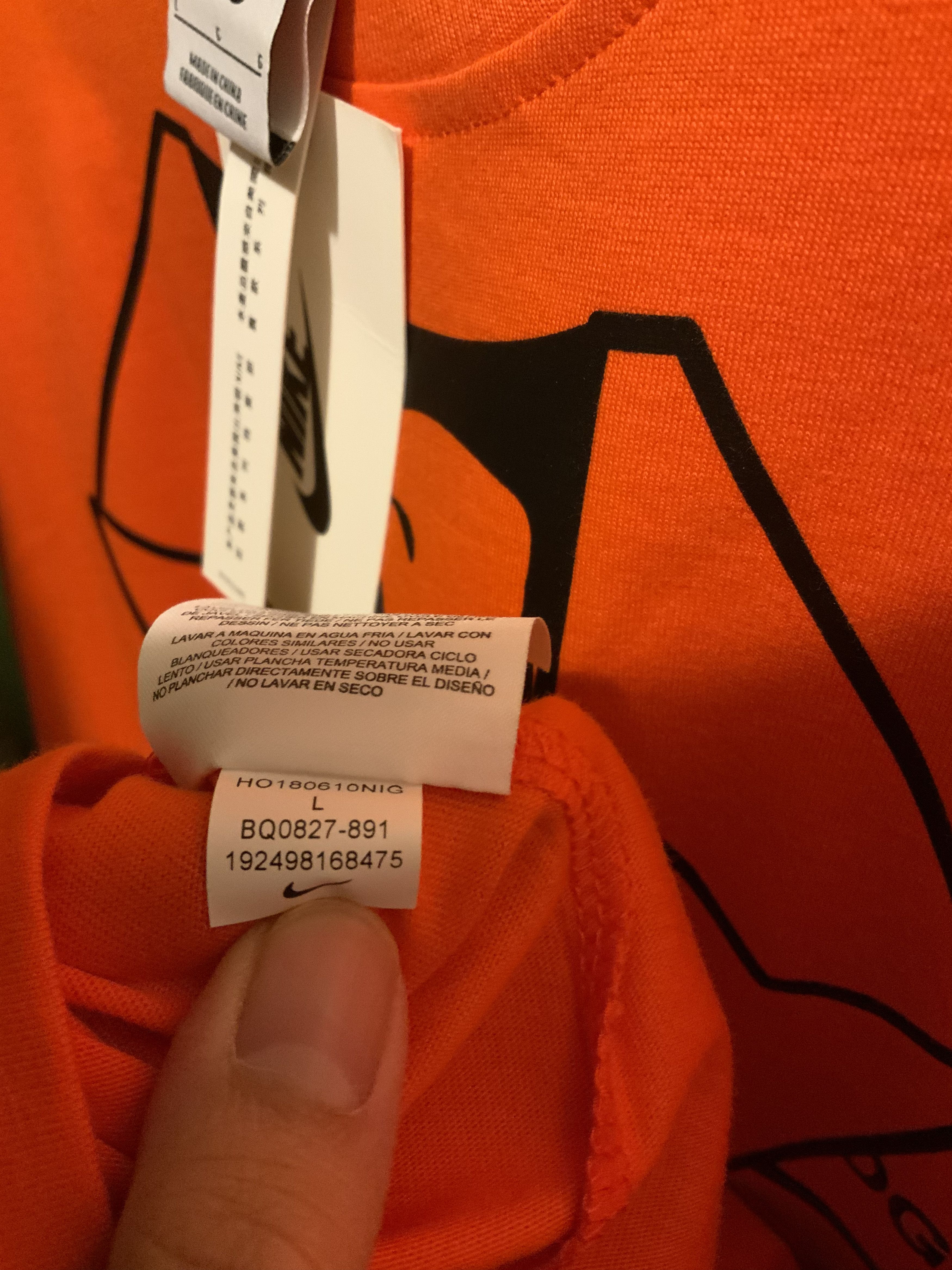 Nike × Off-White Nike X Off White Tuxedo T-Shirt Size US L / EU 52-54 / 3 - 7 Thumbnail