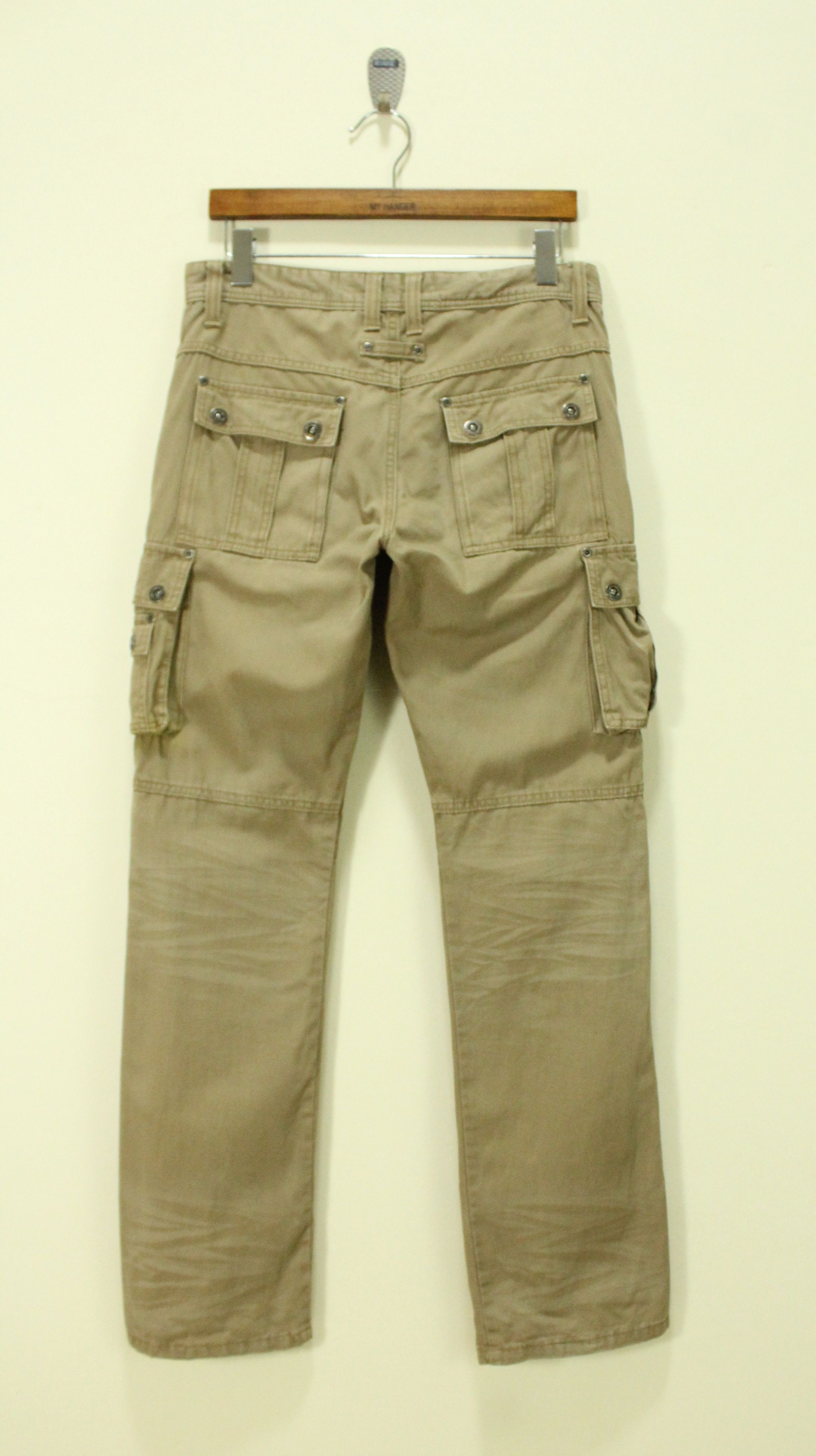 In The Attic Japan Multi Pockets 🔥 IN THE ATTIC Utility Pants Cargos Size US 31 - 9 Thumbnail