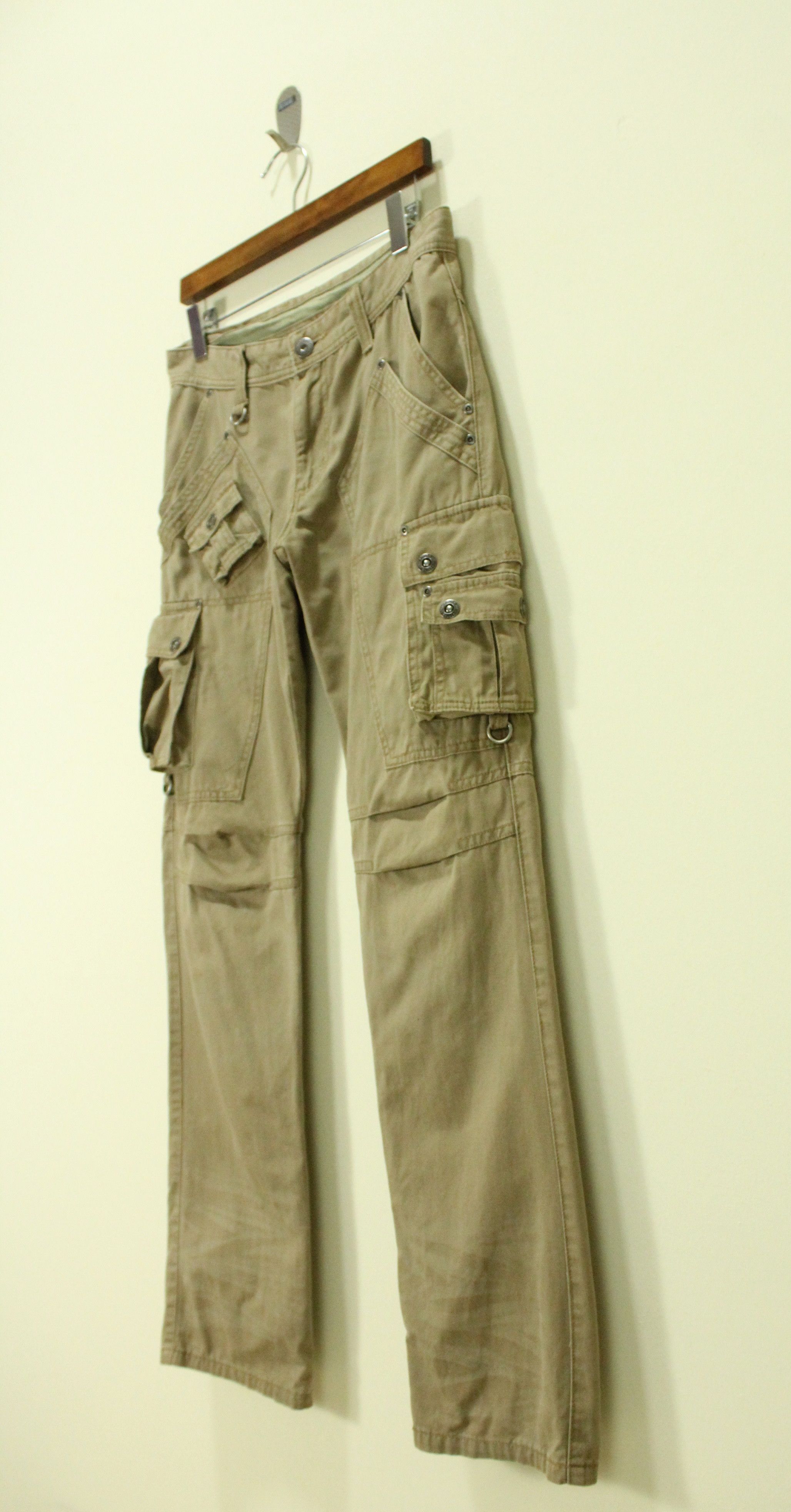 In The Attic Japan Multi Pockets 🔥 IN THE ATTIC Utility Pants Cargos Size US 31 - 7 Thumbnail