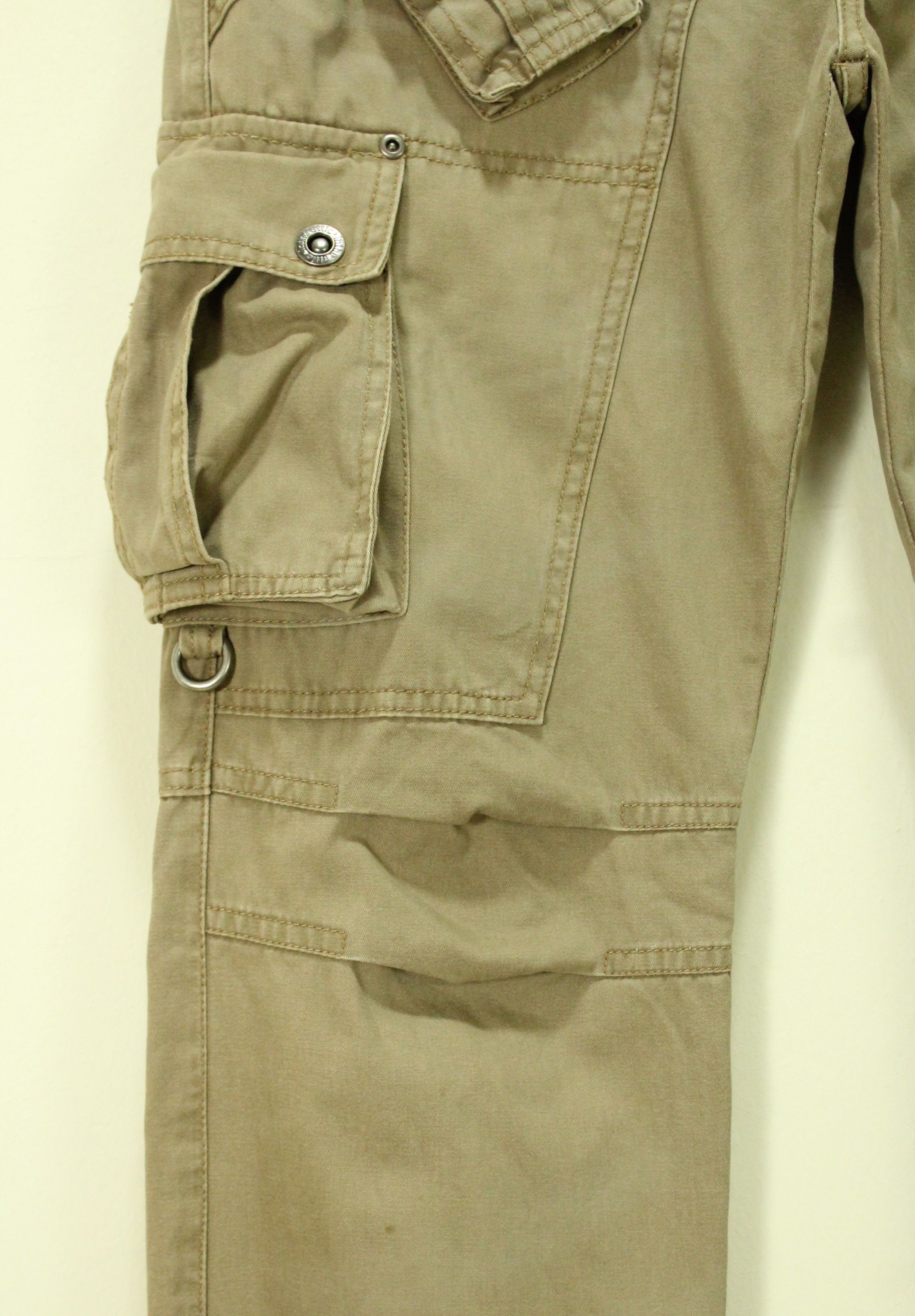 In The Attic Japan Multi Pockets 🔥 IN THE ATTIC Utility Pants Cargos Size US 31 - 5 Thumbnail